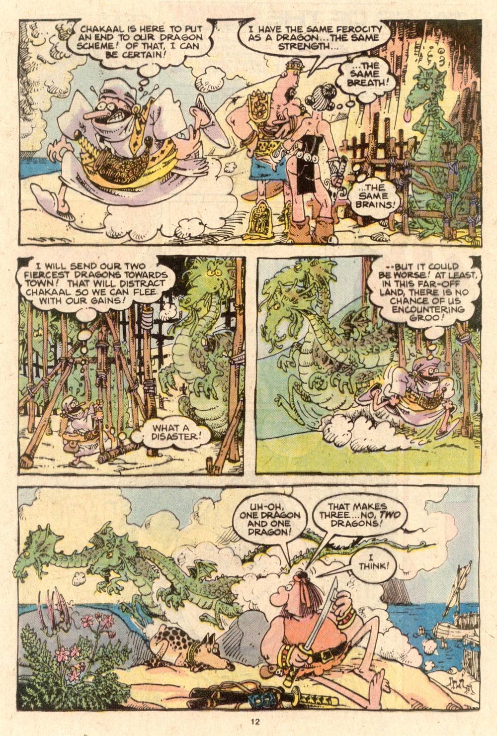 Read online Sergio Aragonés Groo the Wanderer comic -  Issue #53 - 12