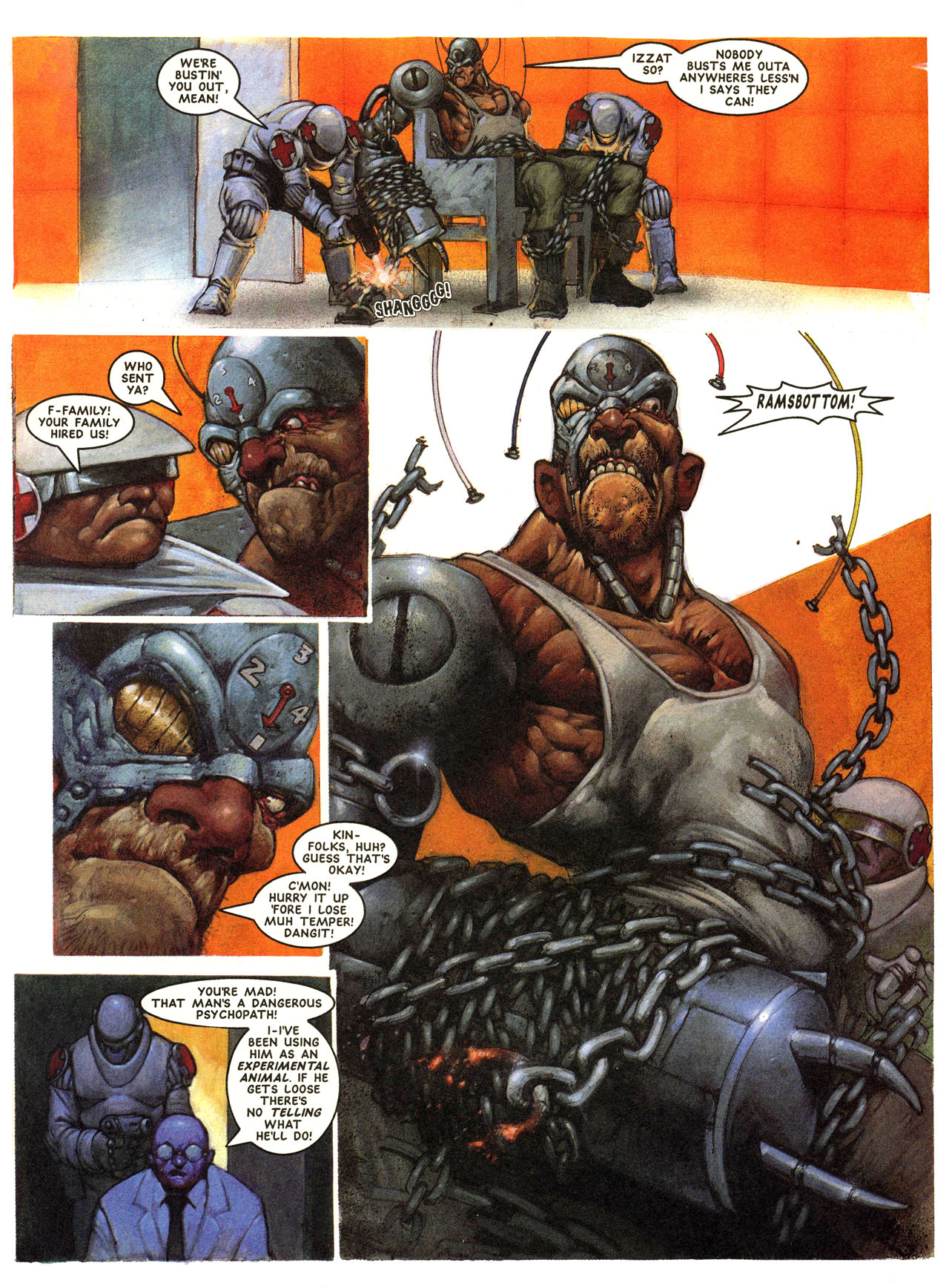 Read online Judge Dredd: The Megazine (vol. 2) comic -  Issue #64 - 24