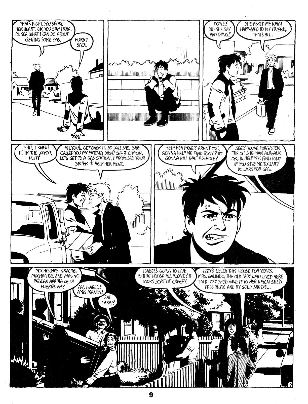 Read online Love and Rockets (1982) comic -  Issue #17 - 11
