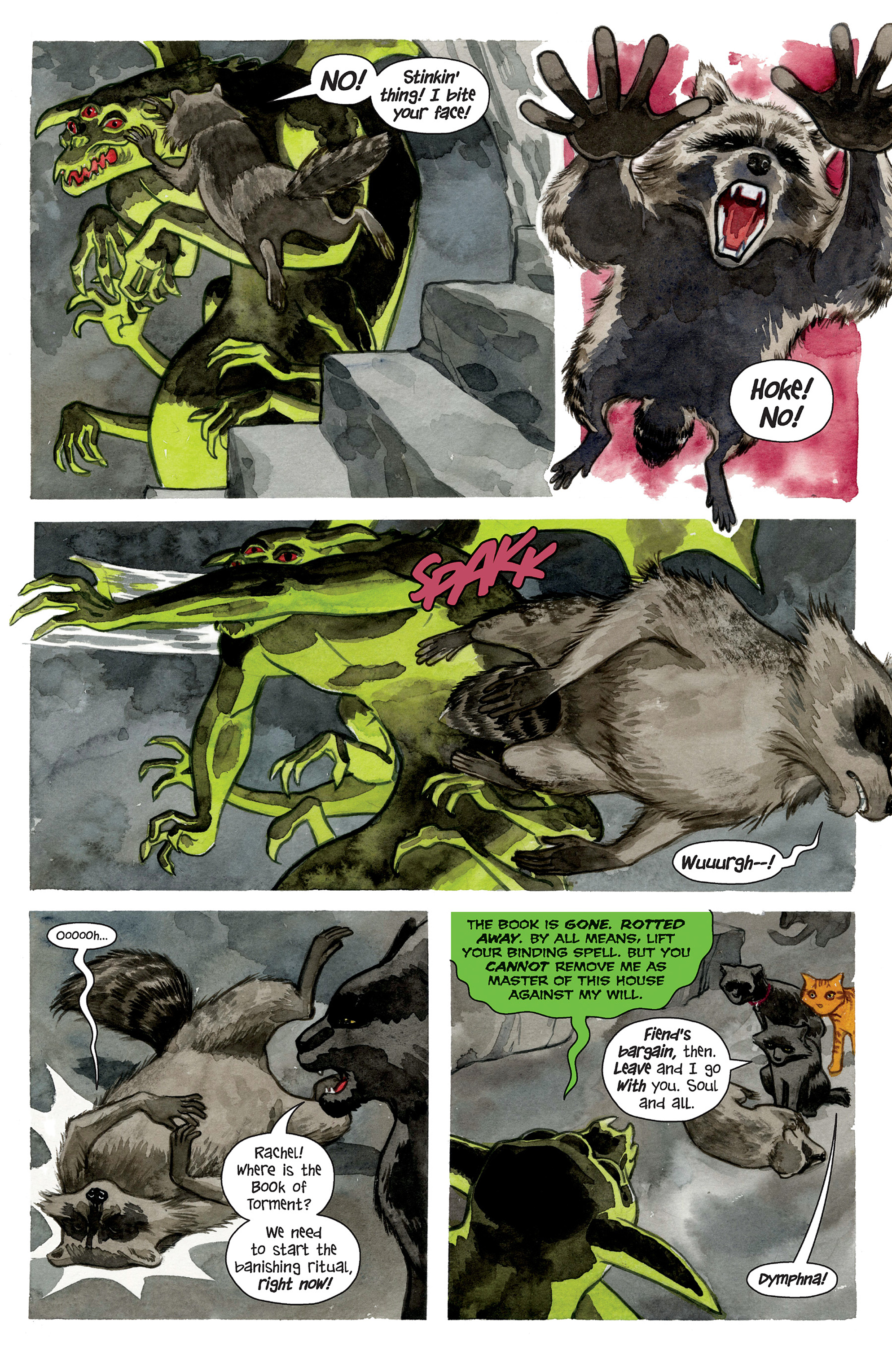 Read online Beasts of Burden: What The Cat Dragged In comic -  Issue # Full - 17