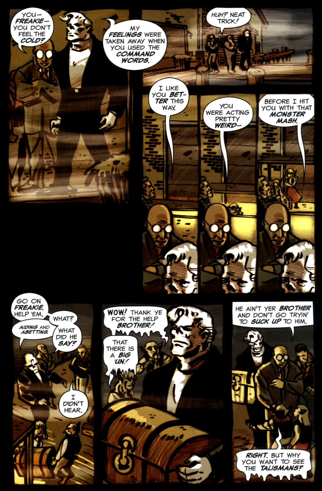 Read online Frankenstein Mobster comic -  Issue #3 - 26