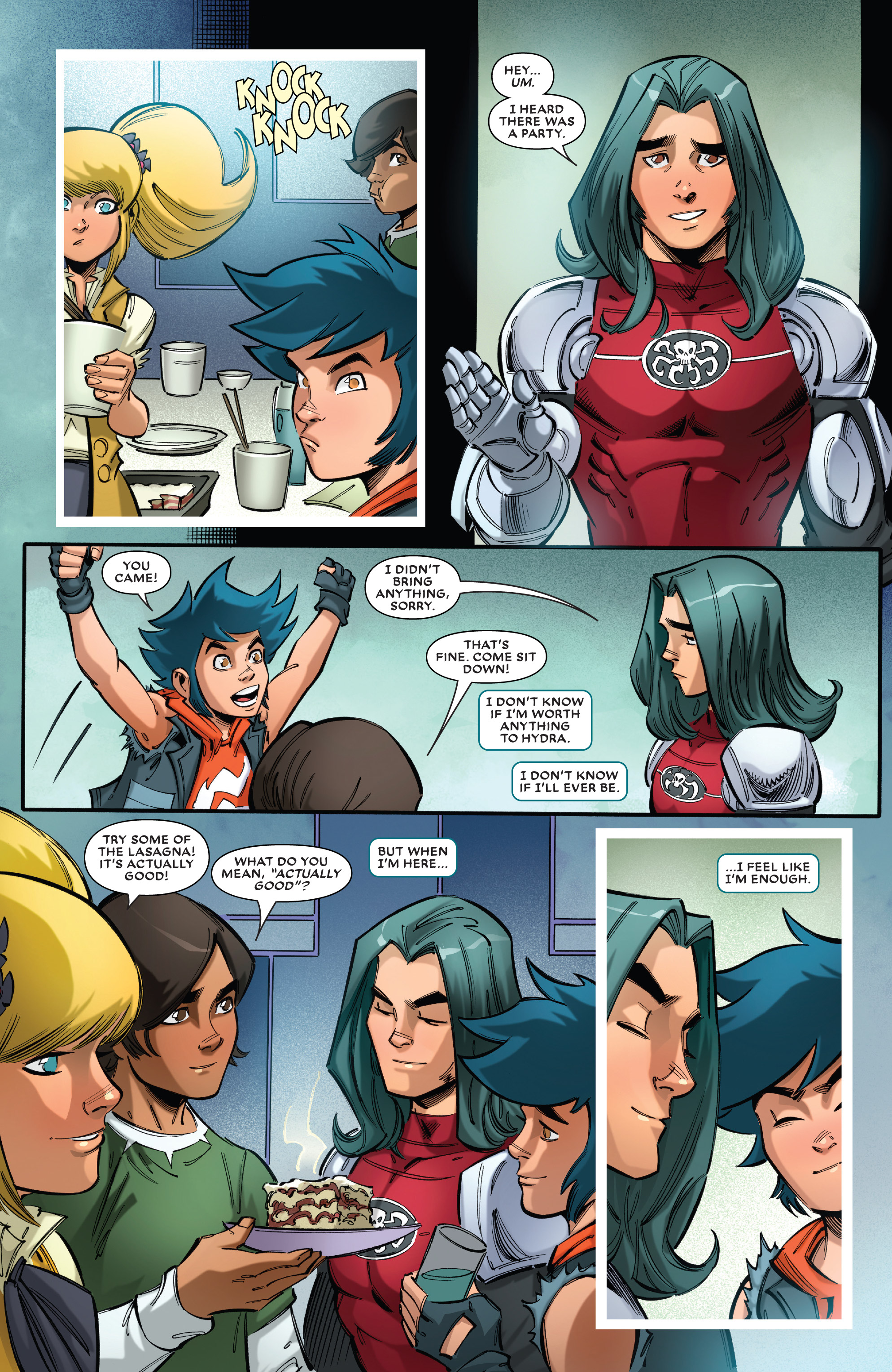 Read online Future Fight Firsts: Luna Snow comic -  Issue #Future Fight Firsts Crescent and Io - 32