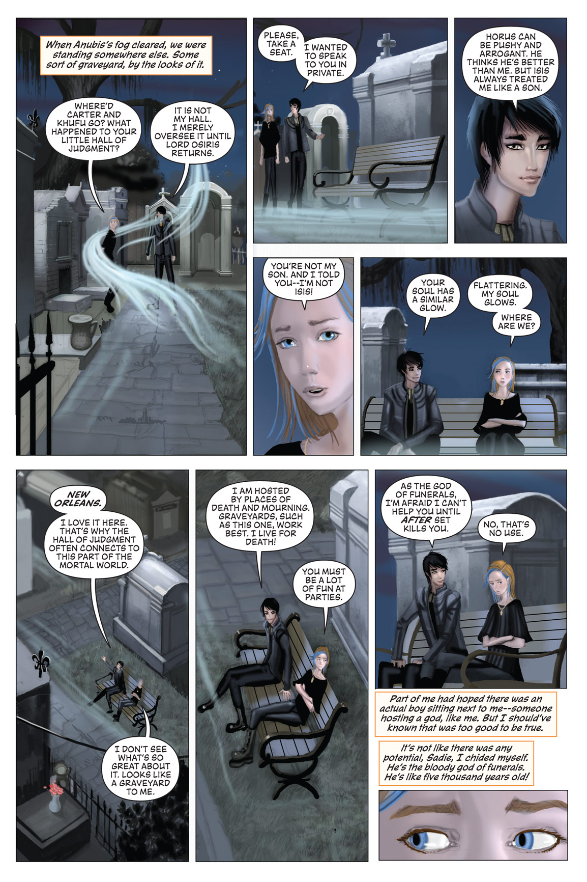 Read online The Kane Chronicles comic -  Issue # TPB 1 - 122
