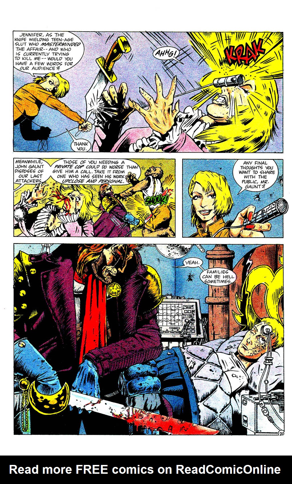 Read online Grimjack comic -  Issue #55 - 26