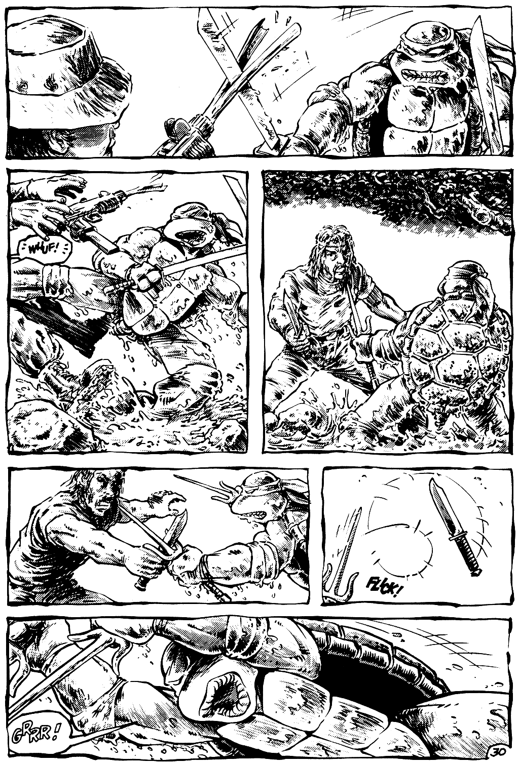 Read online Teenage Mutant Ninja Turtles (1984) comic -  Issue #12 - 29