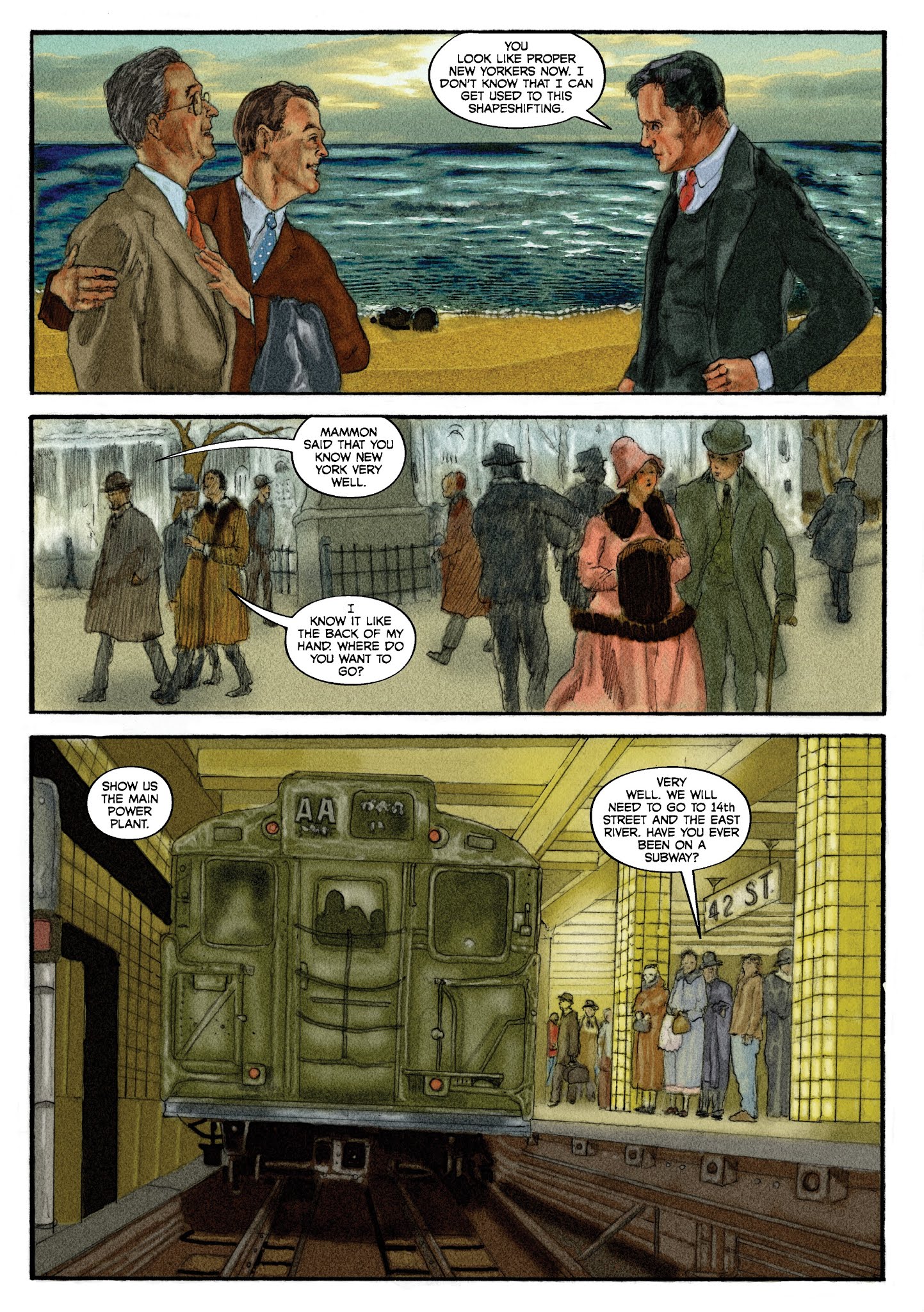 Read online Mammon comic -  Issue # TPB - 87