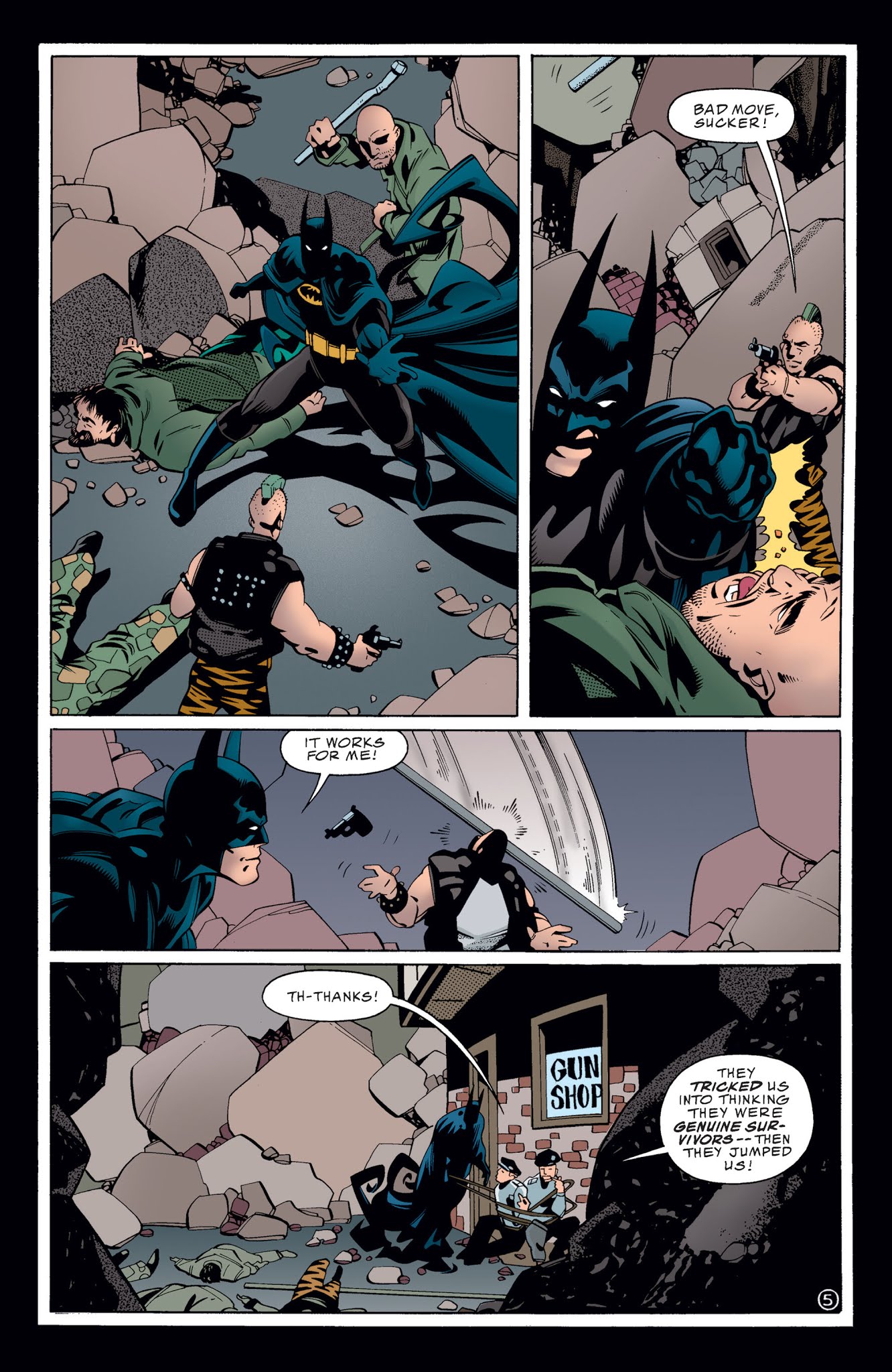 Read online Batman: Road To No Man's Land comic -  Issue # TPB 1 - 99