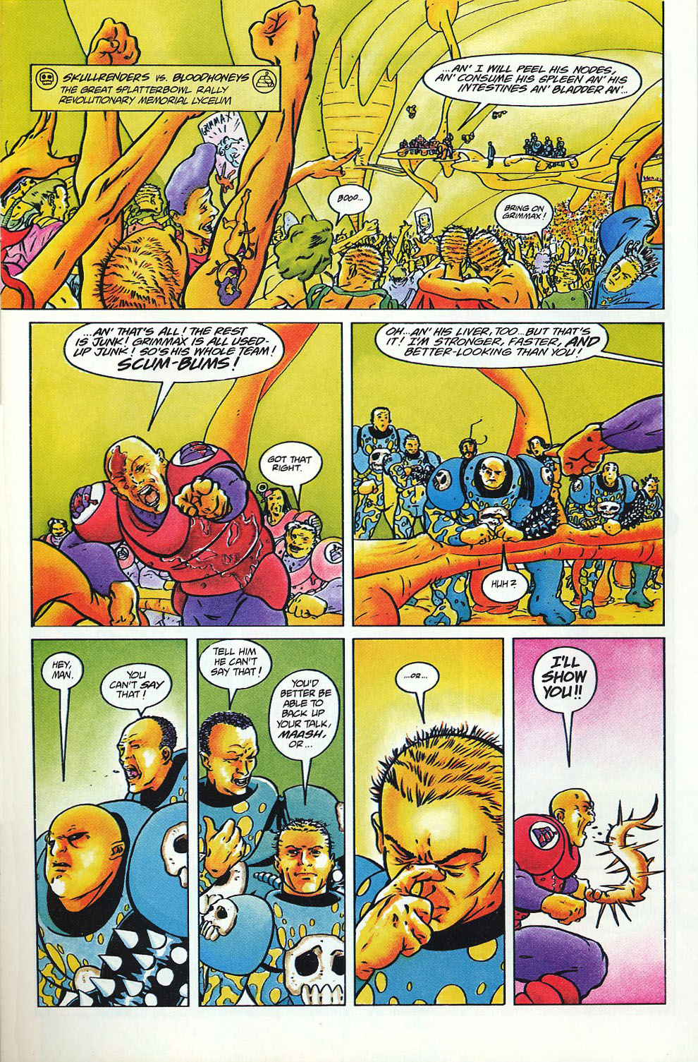 Read online Warriors of Plasm comic -  Issue #8 - 8