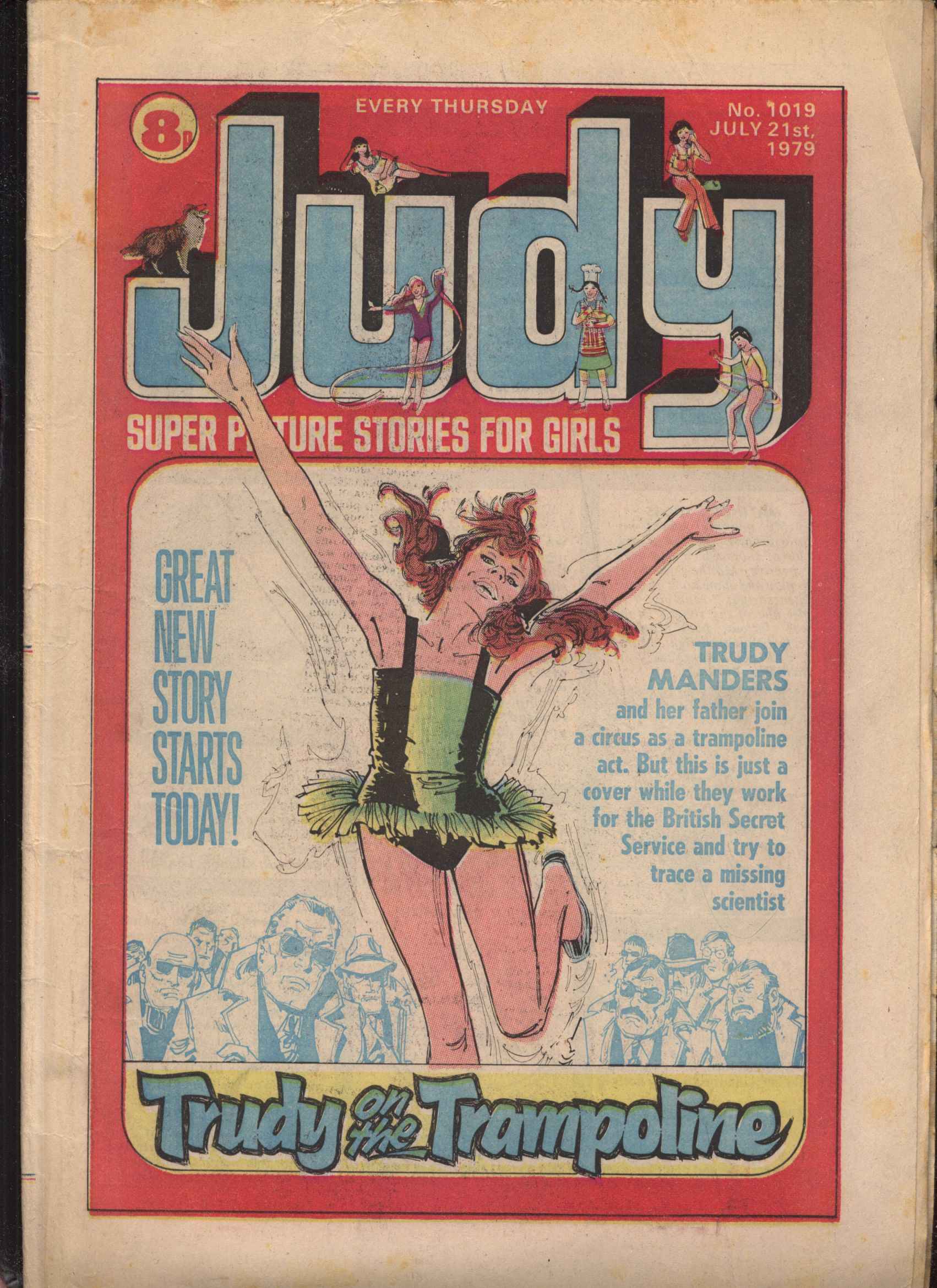 Read online Judy comic -  Issue #19 - 1