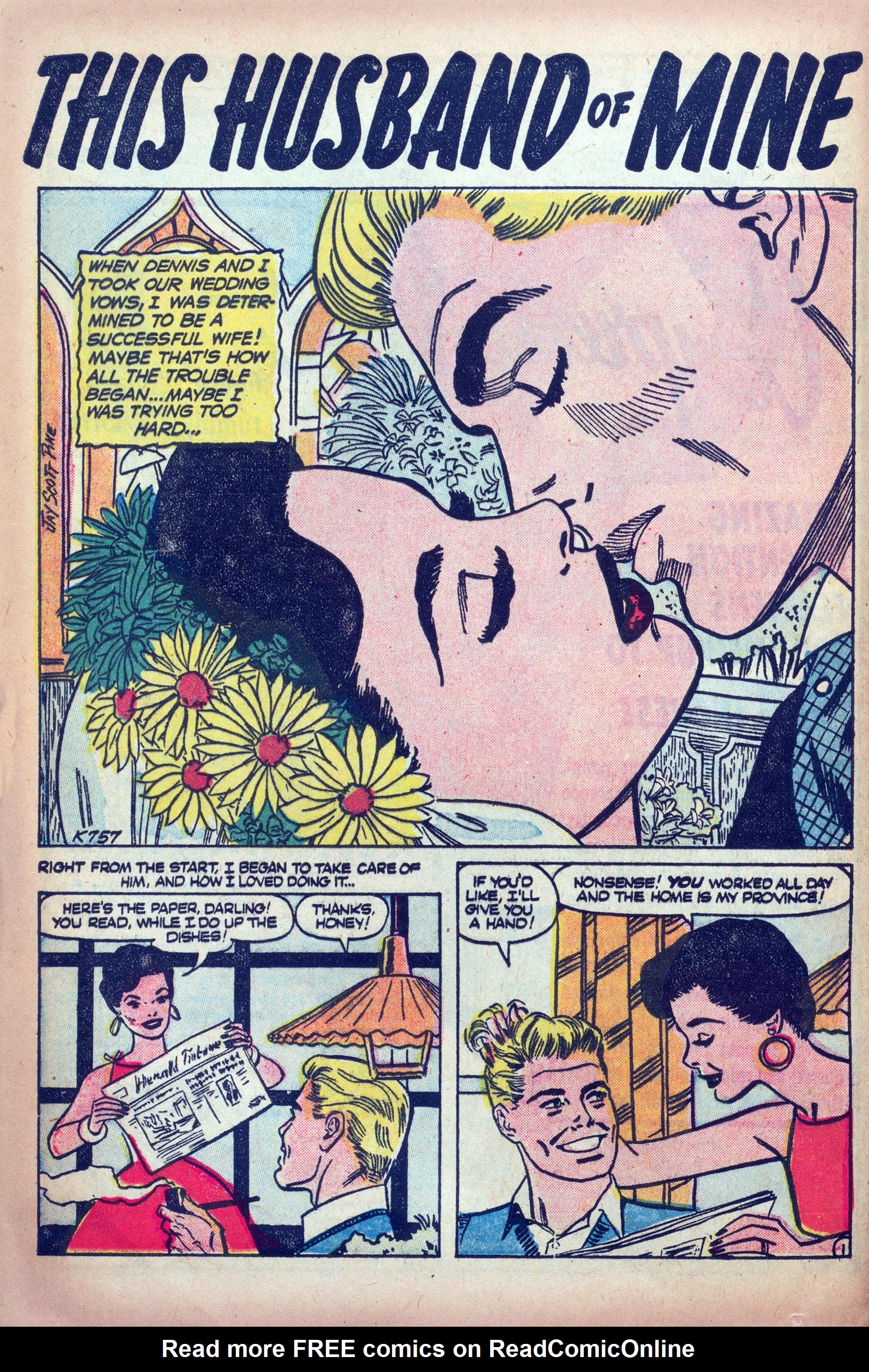 Read online Love Romances comic -  Issue #63 - 16