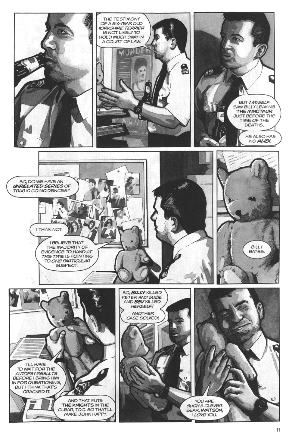 Read online Strangehaven comic -  Issue #15 - 11