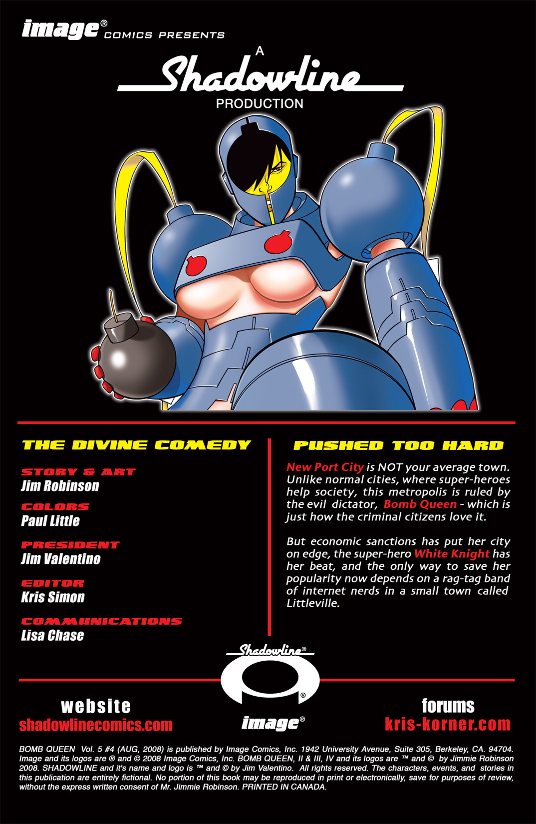 Read online Bomb Queen V: The Divine Comedy comic -  Issue #4 - 2