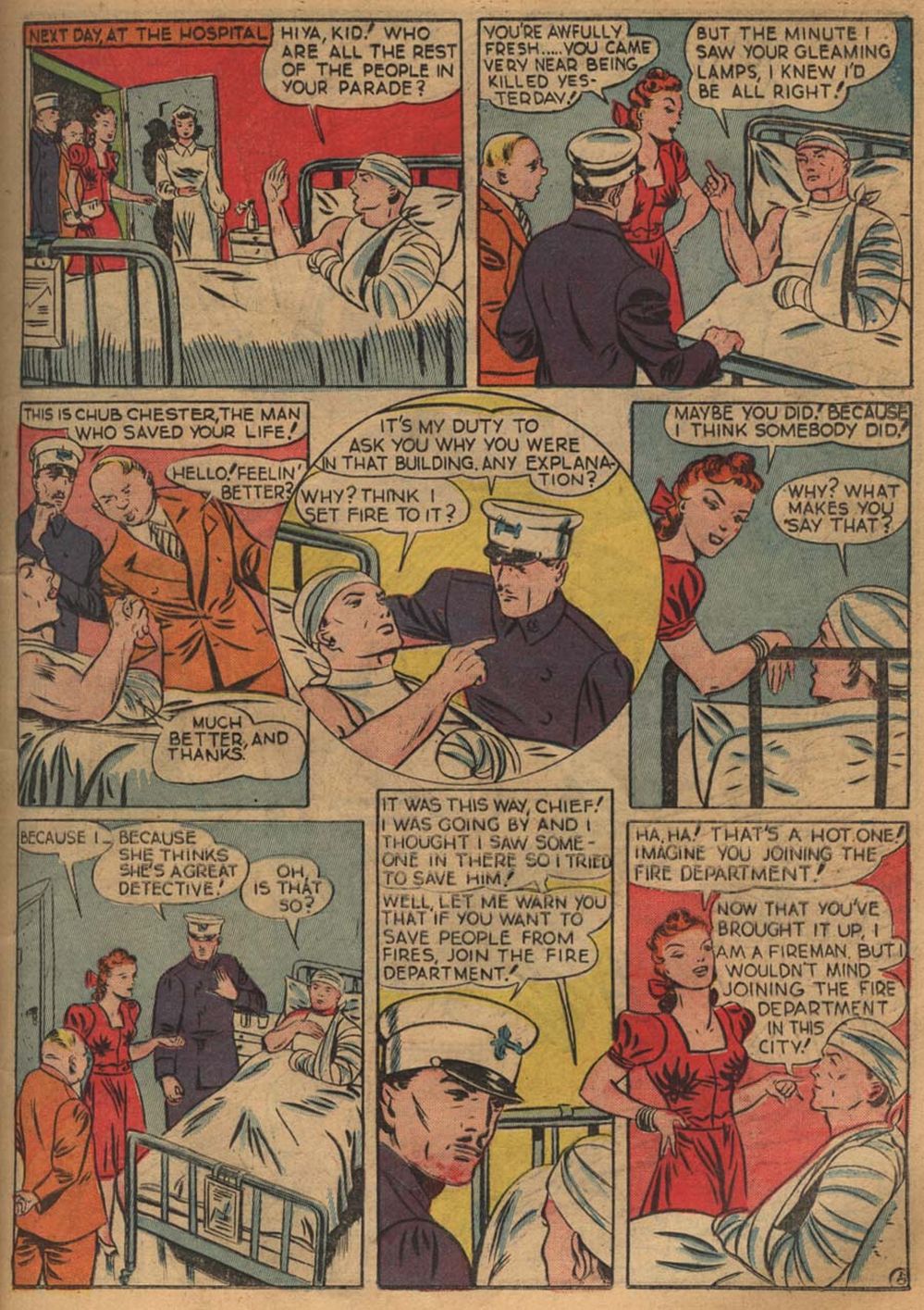 Read online Pep Comics comic -  Issue #19 - 45