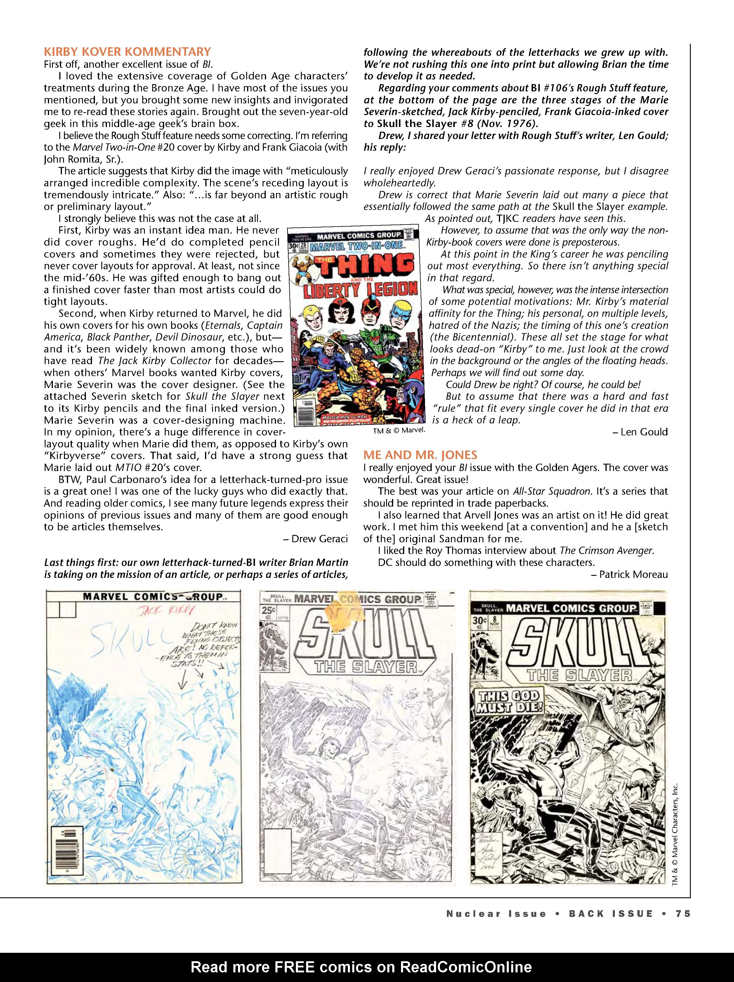 Read online Back Issue comic -  Issue #112 - 77