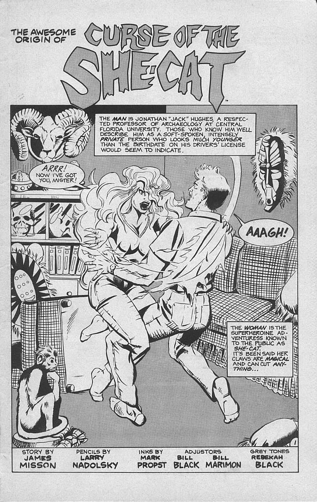 Read online Curse Of The She-Cat comic -  Issue # Full - 3