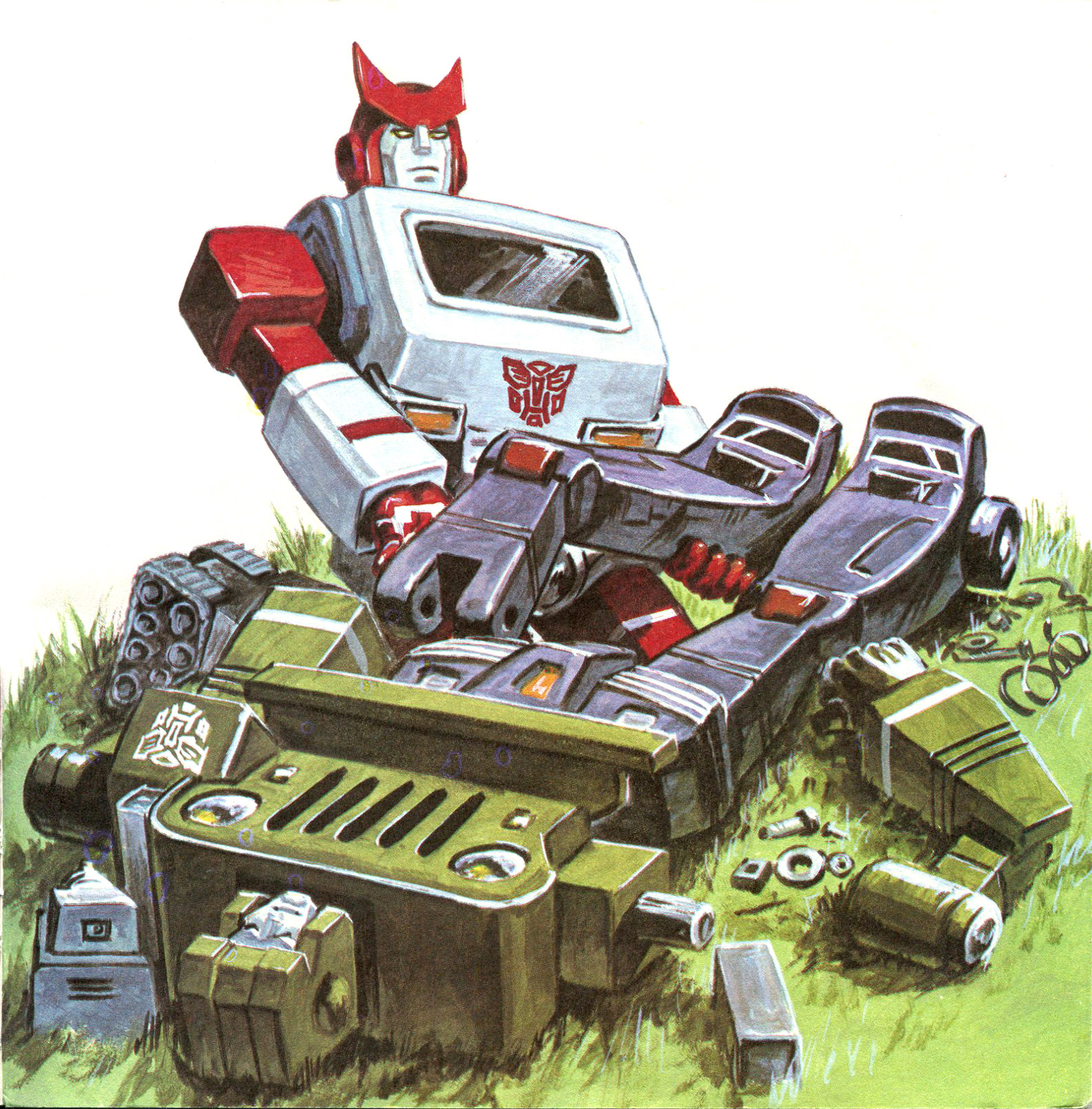 Read online The Transformers: The Great Car Rally comic -  Issue # Full - 24