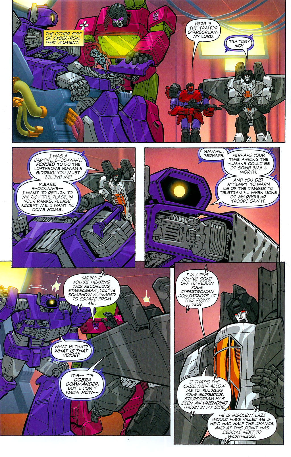 Read online G.I. Joe vs. The Transformers II comic -  Issue #4 - 20