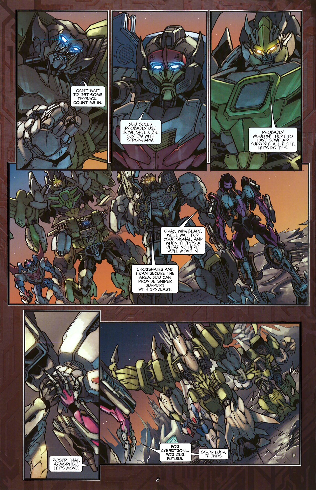 Read online Transformers: The Reign of Starscream comic -  Issue #5 - 5