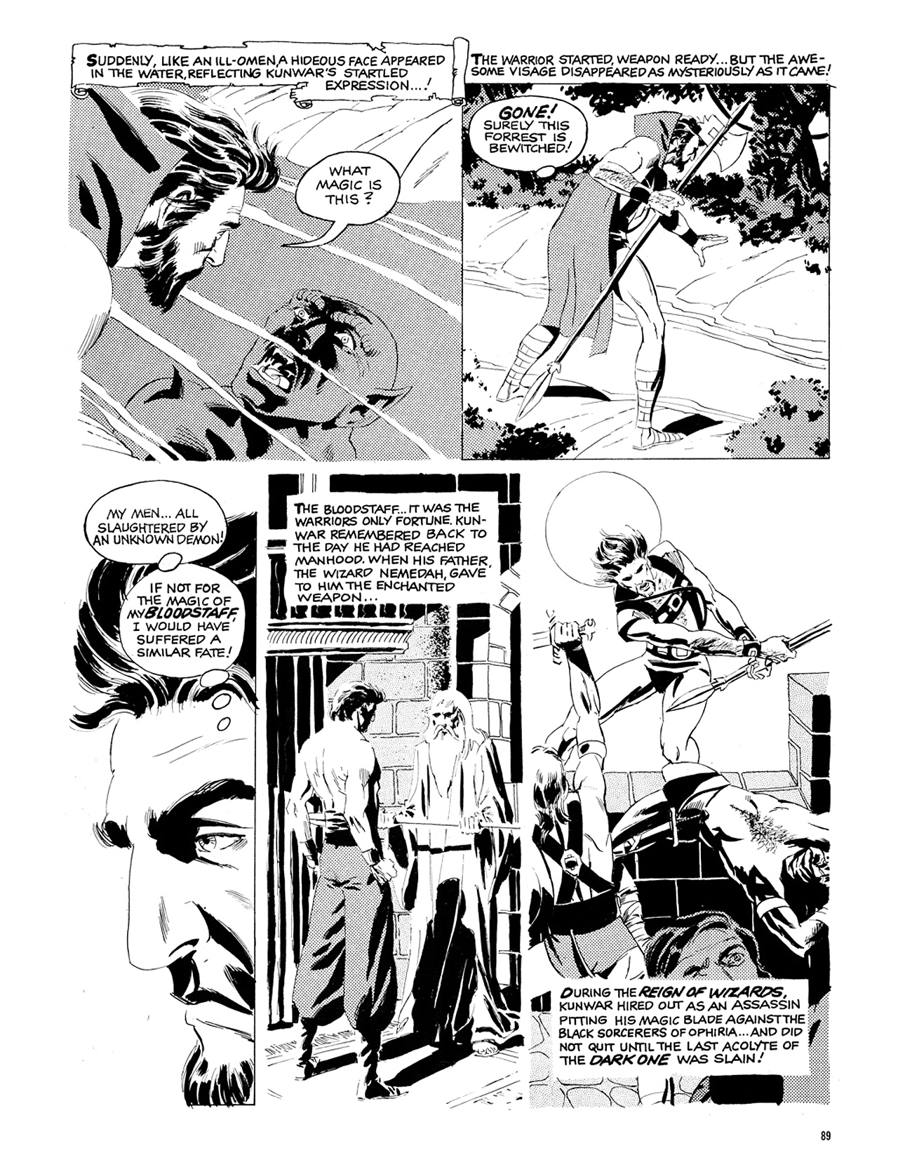 Read online Eerie Archives comic -  Issue # TPB 6 - 90