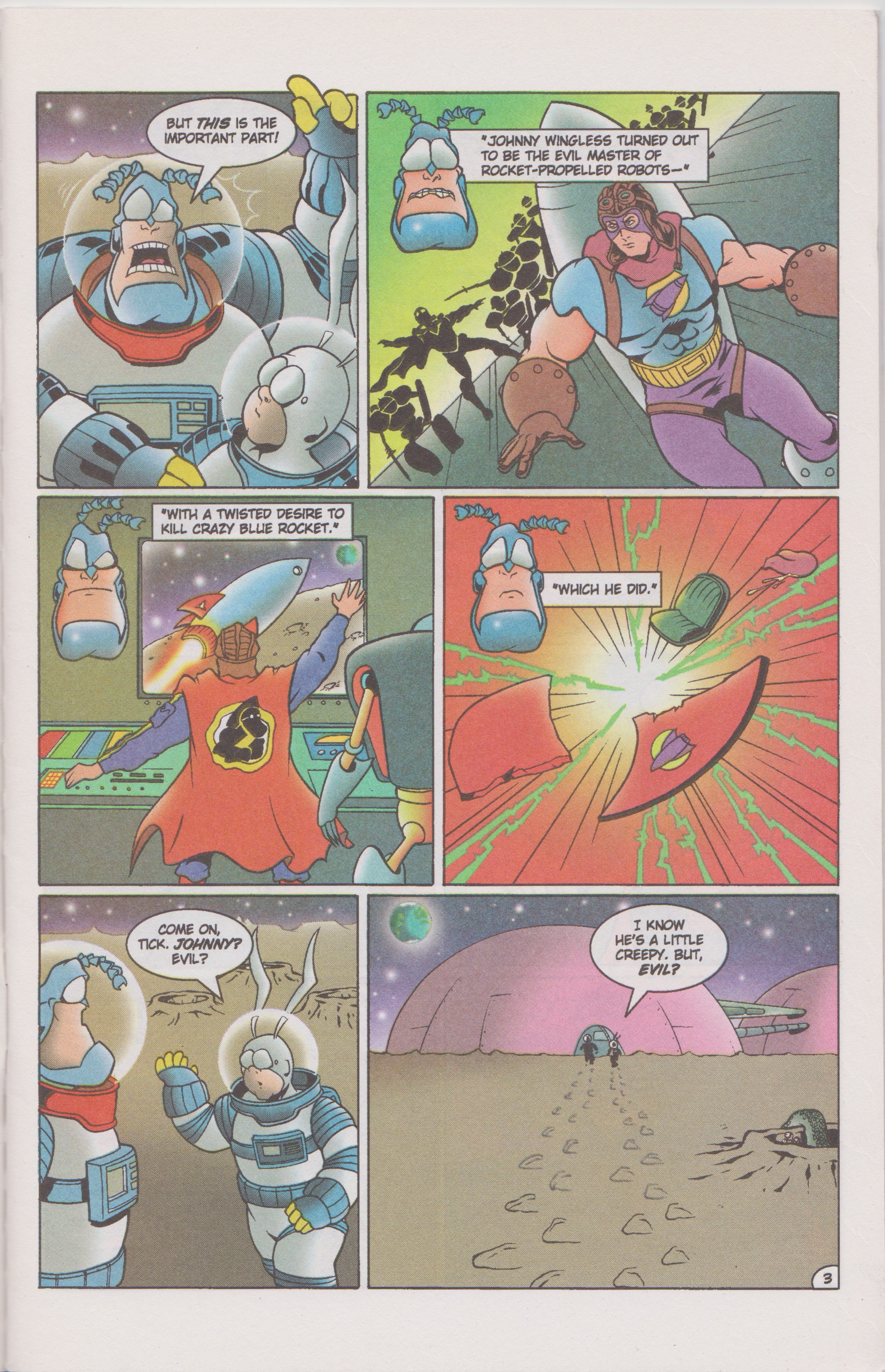 Read online The Tick Color comic -  Issue #4 - 5