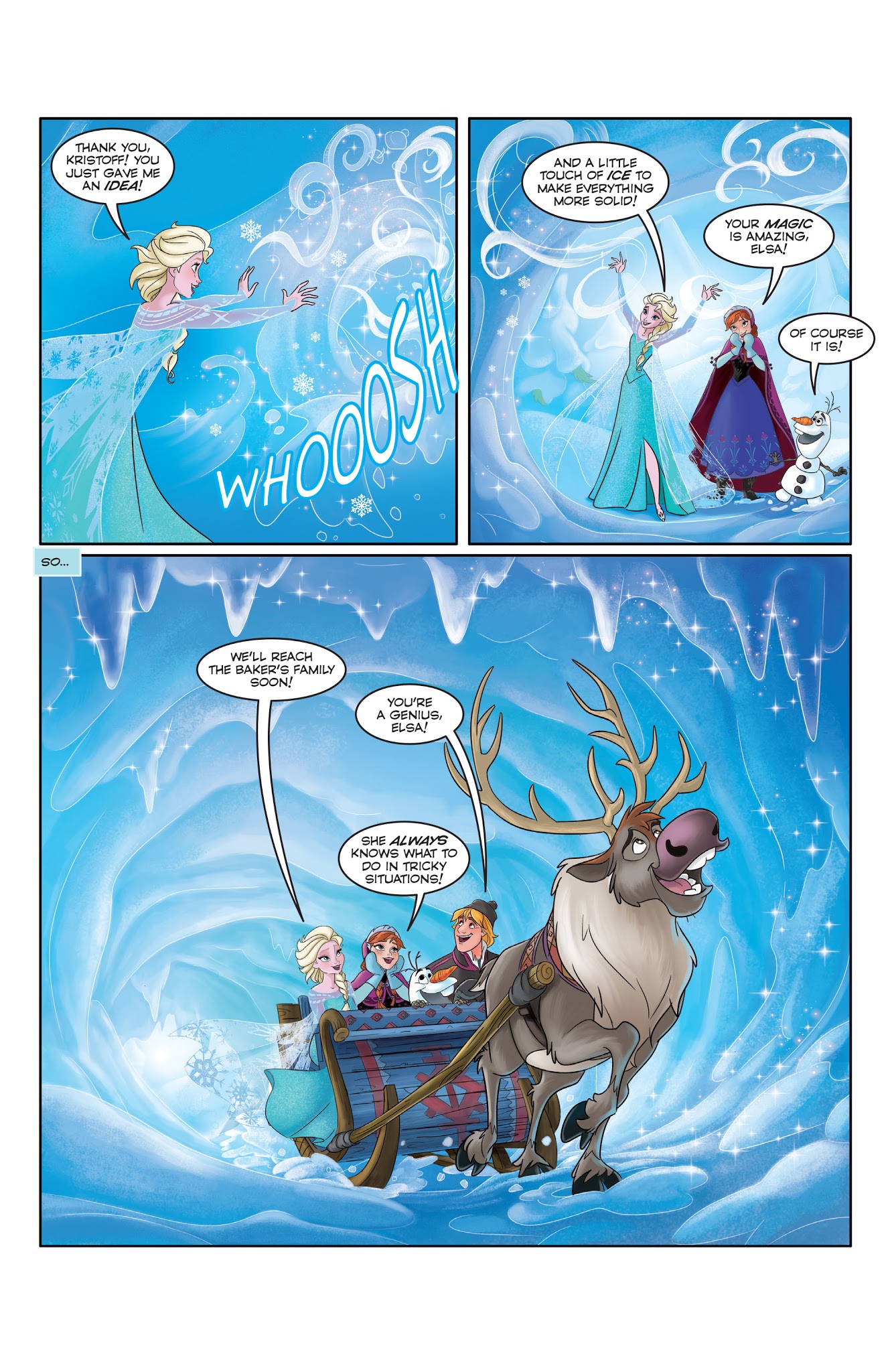 Read online Disney Frozen comic -  Issue #3 - 29