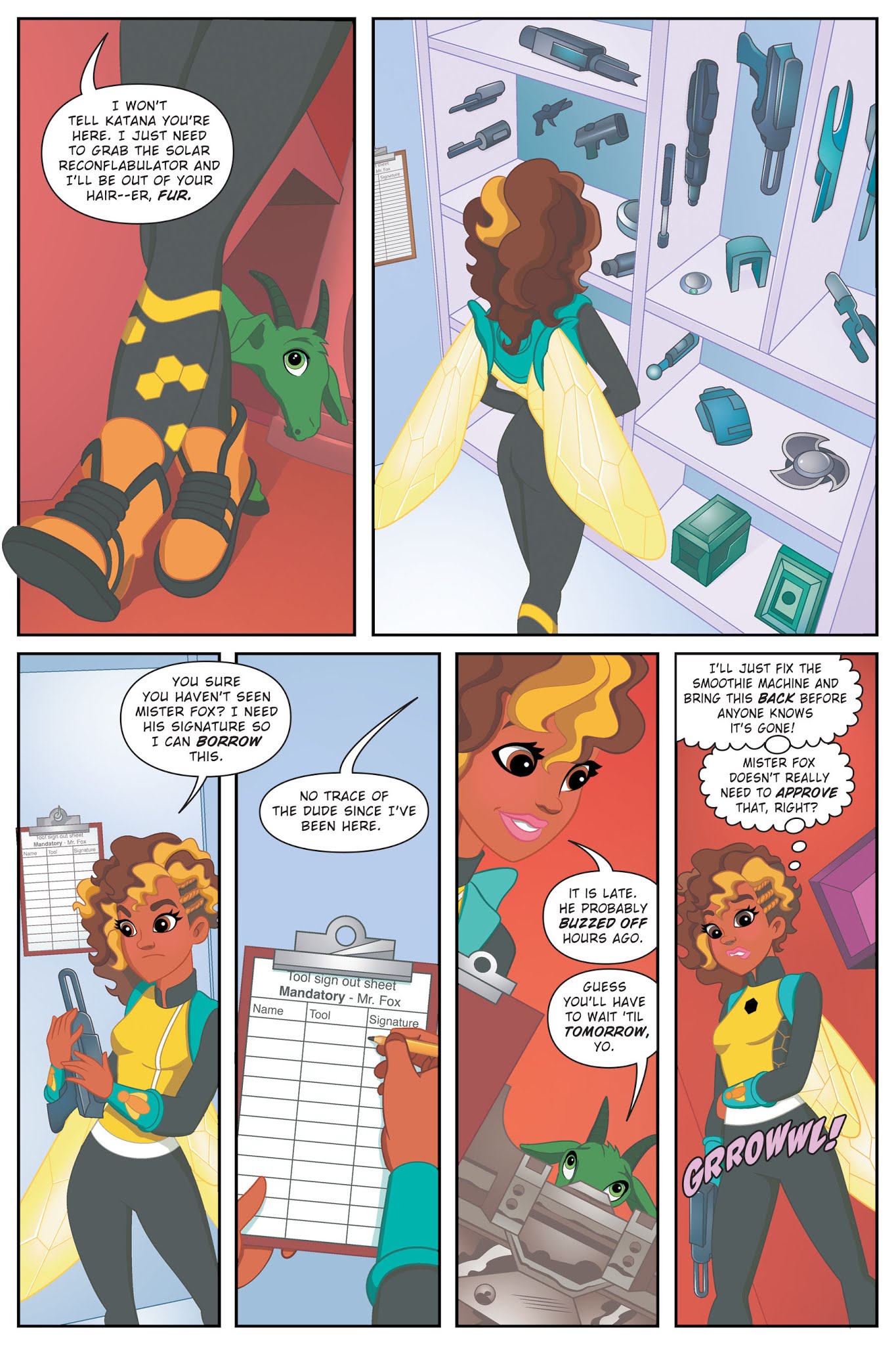 Read online DC Super Hero Girls: Finals Crisis comic -  Issue # TPB - 52