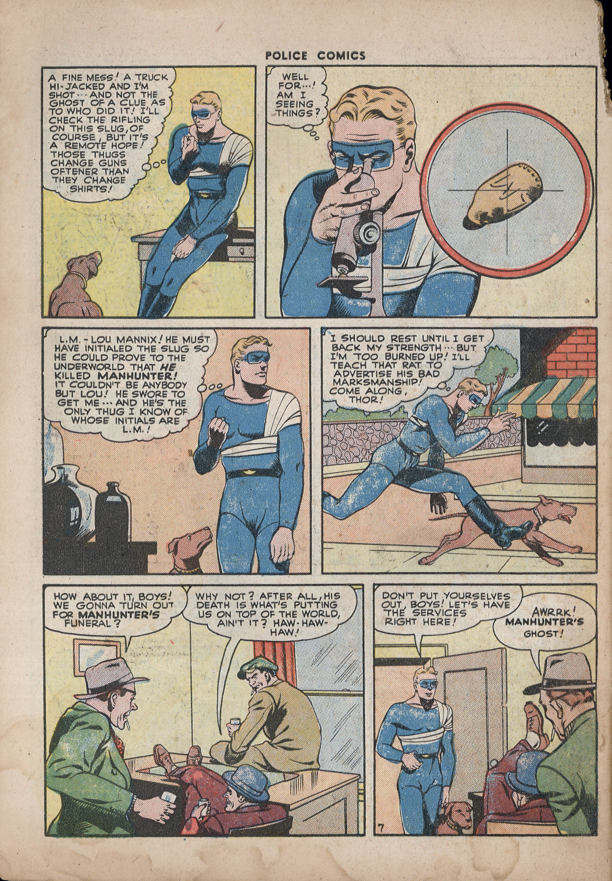 Read online Police Comics comic -  Issue #72 - 48
