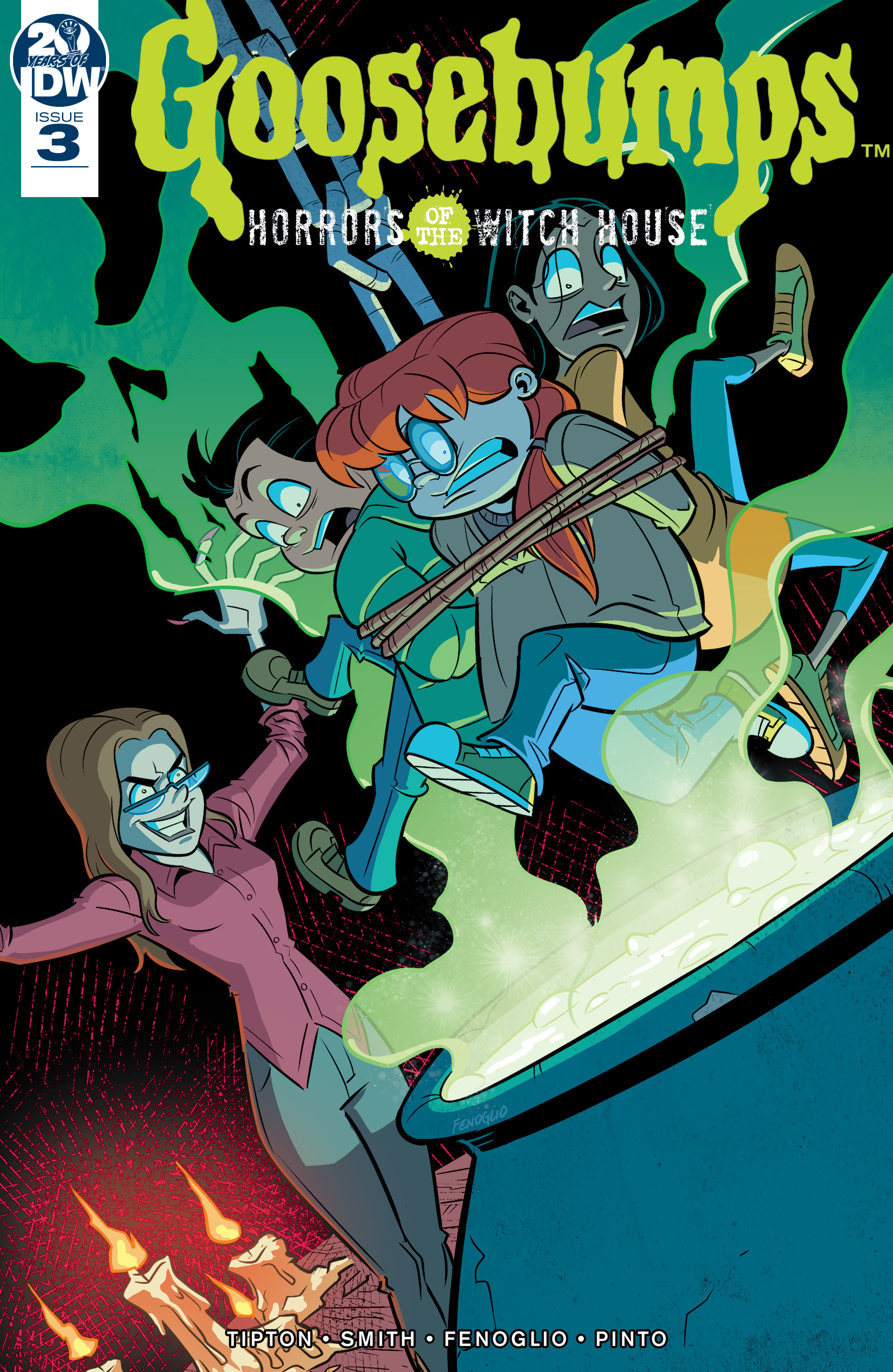 Read online Goosebumps: Horrors of the Witch House comic -  Issue #3 - 1