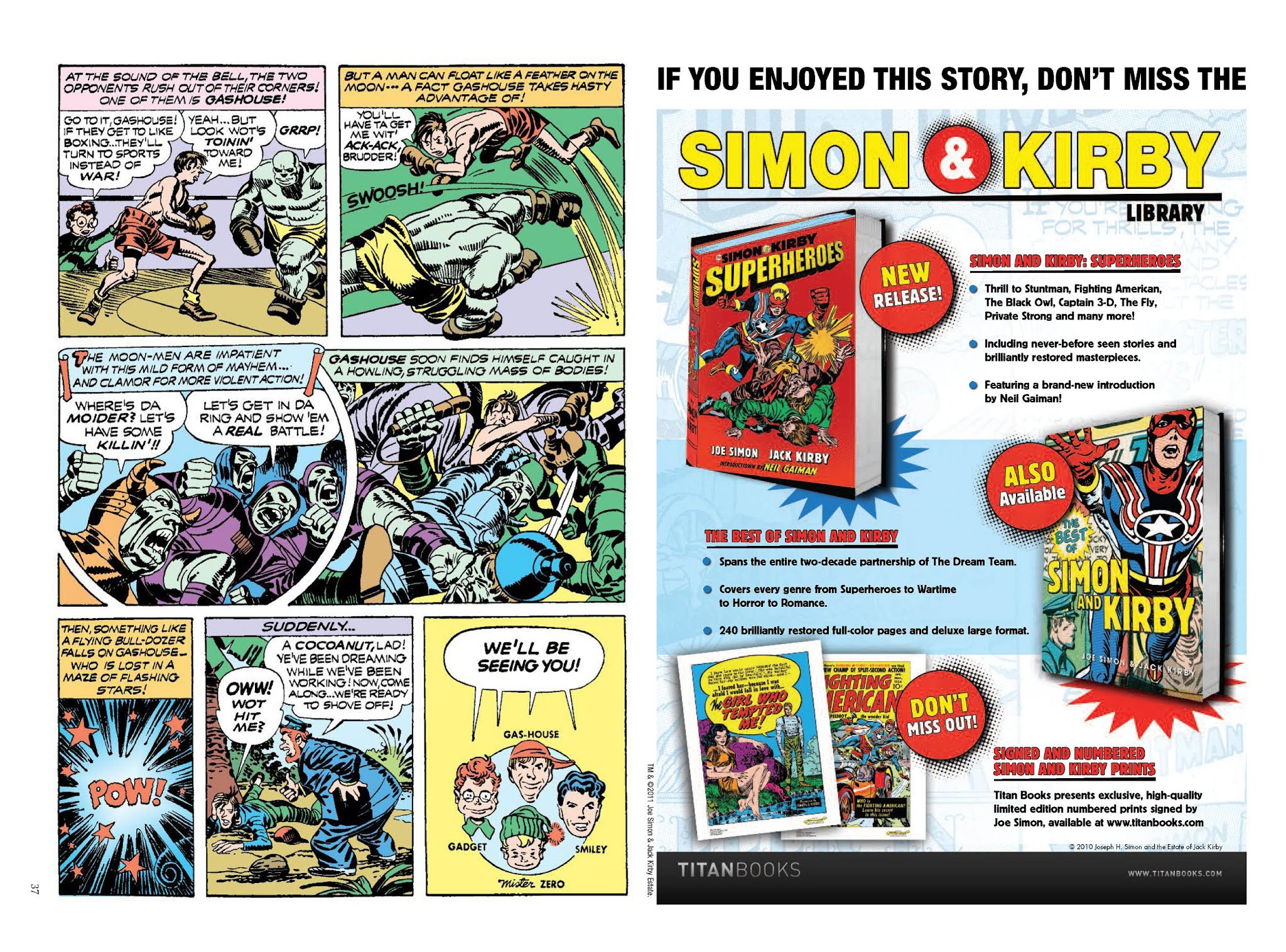 Read online The Jack Kirby Collector comic -  Issue #56 - 37