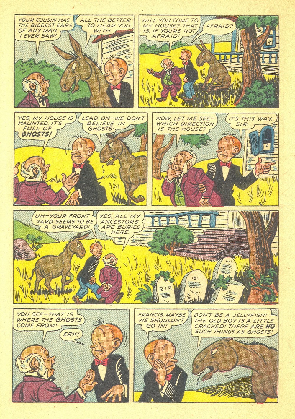 Read online Four Color Comics comic -  Issue #579 - 8