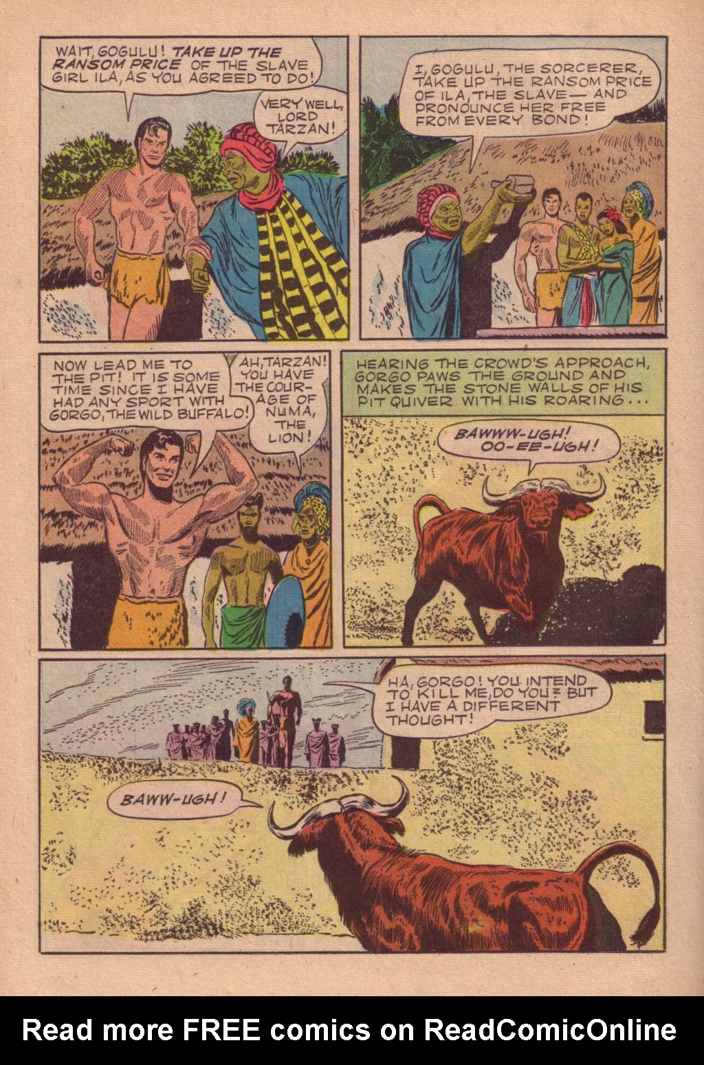 Read online Tarzan (1948) comic -  Issue #28 - 22