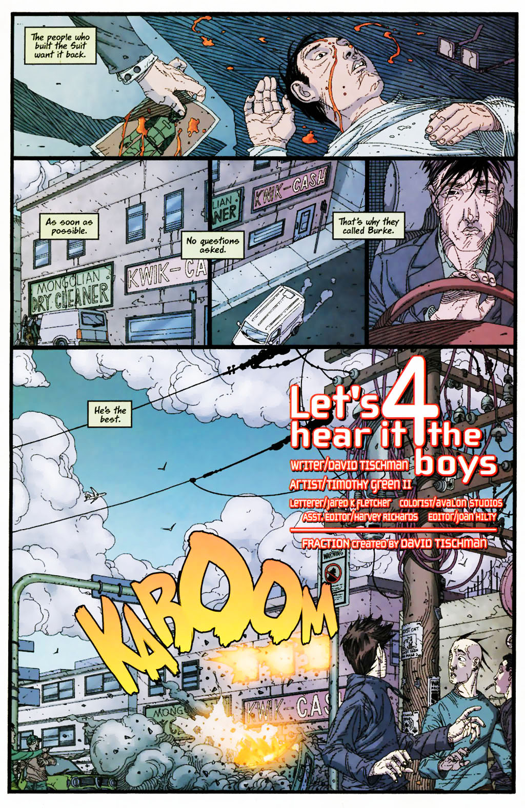 Read online Fraction comic -  Issue #3 - 6