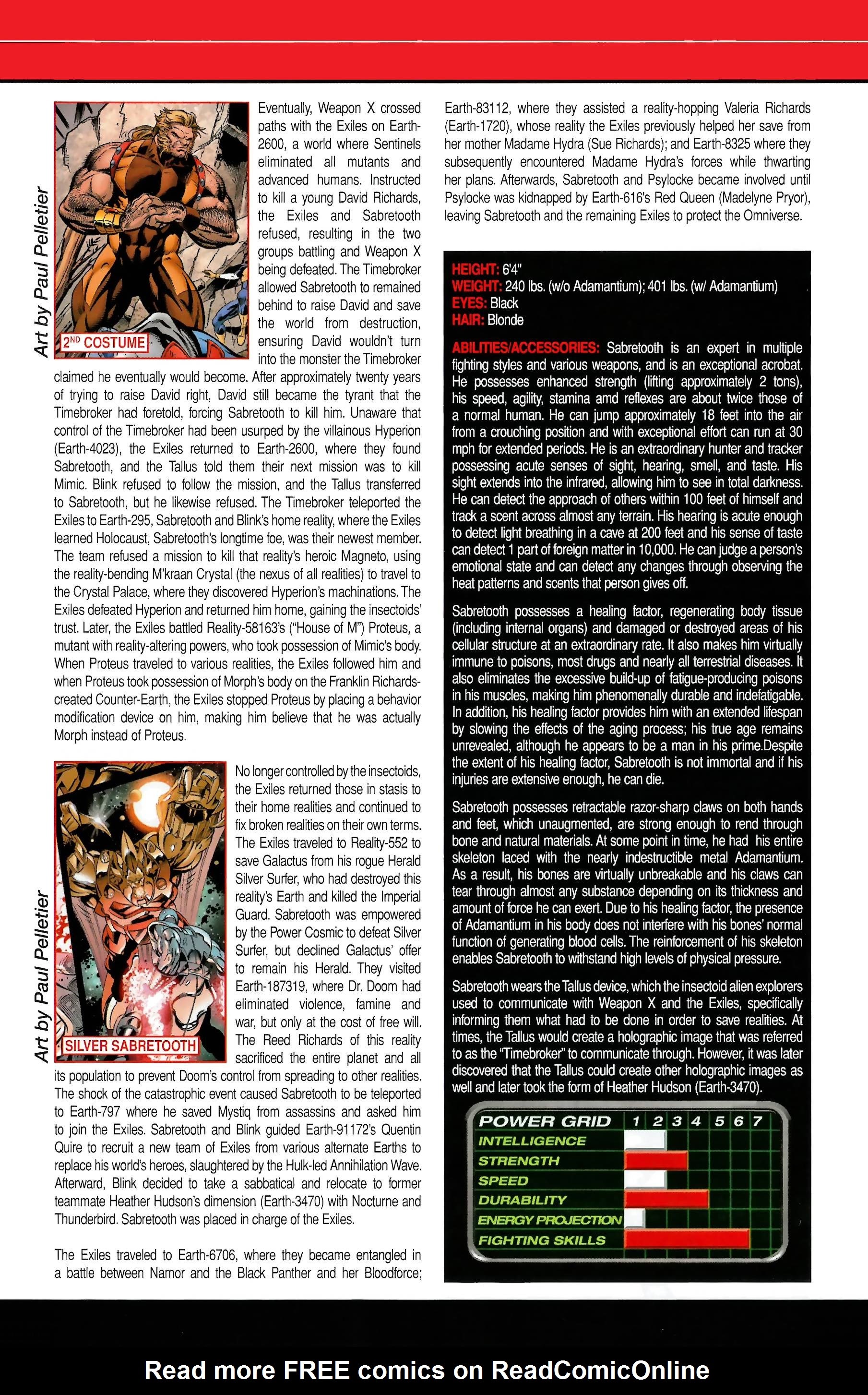Read online Official Handbook of the Marvel Universe A to Z comic -  Issue # TPB 9 (Part 2) - 133