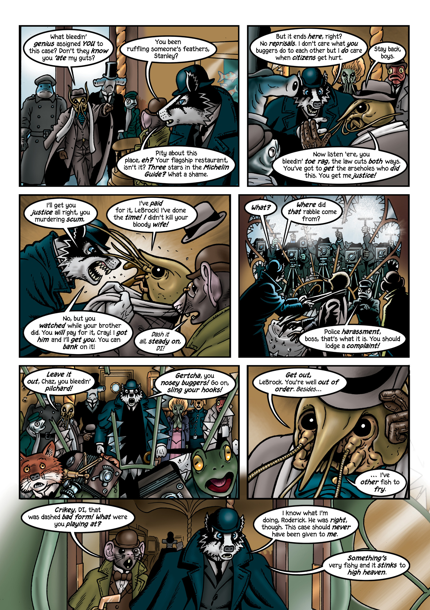 Read online Grandville Force Majeur comic -  Issue # TPB (Part 1) - 20