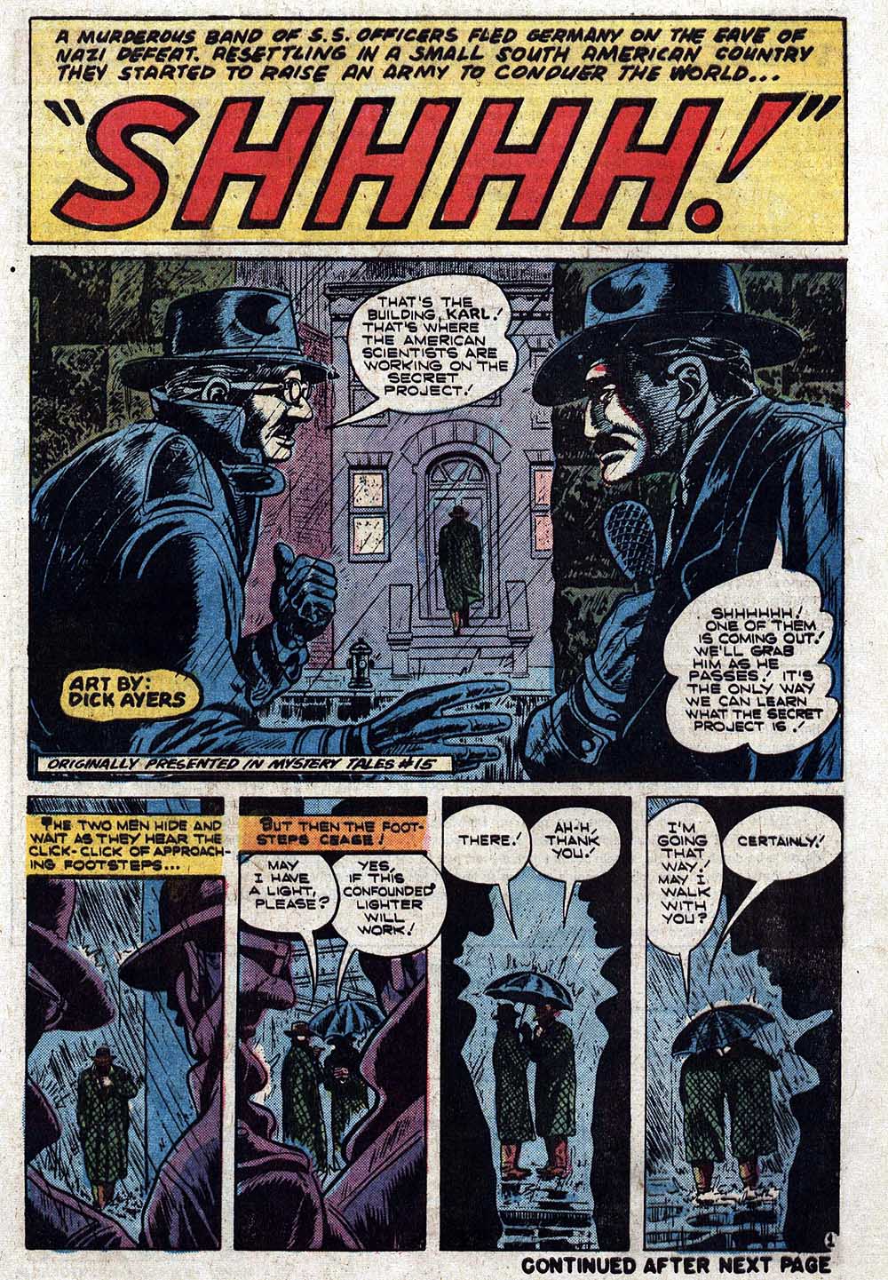 Read online Mystery Tales comic -  Issue #15 - 16