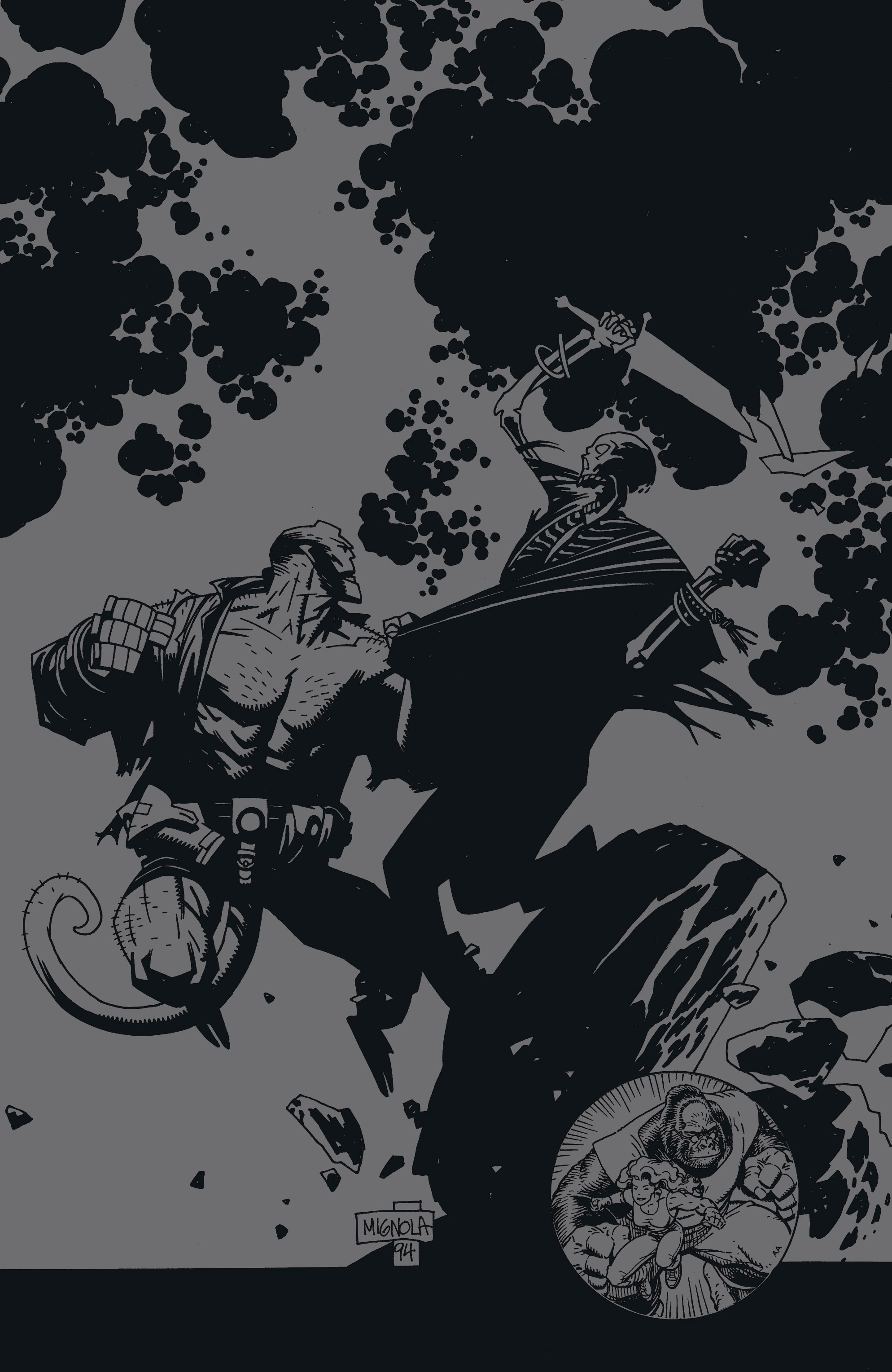 Read online Hellboy comic -  Issue #1 - 88