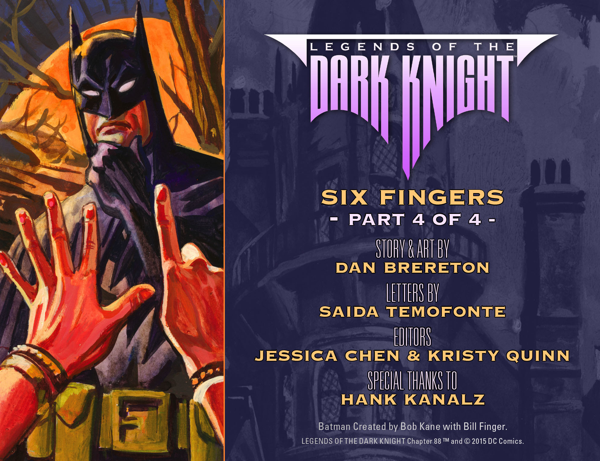 Read online Legends of the Dark Knight [I] comic -  Issue #88 - 2