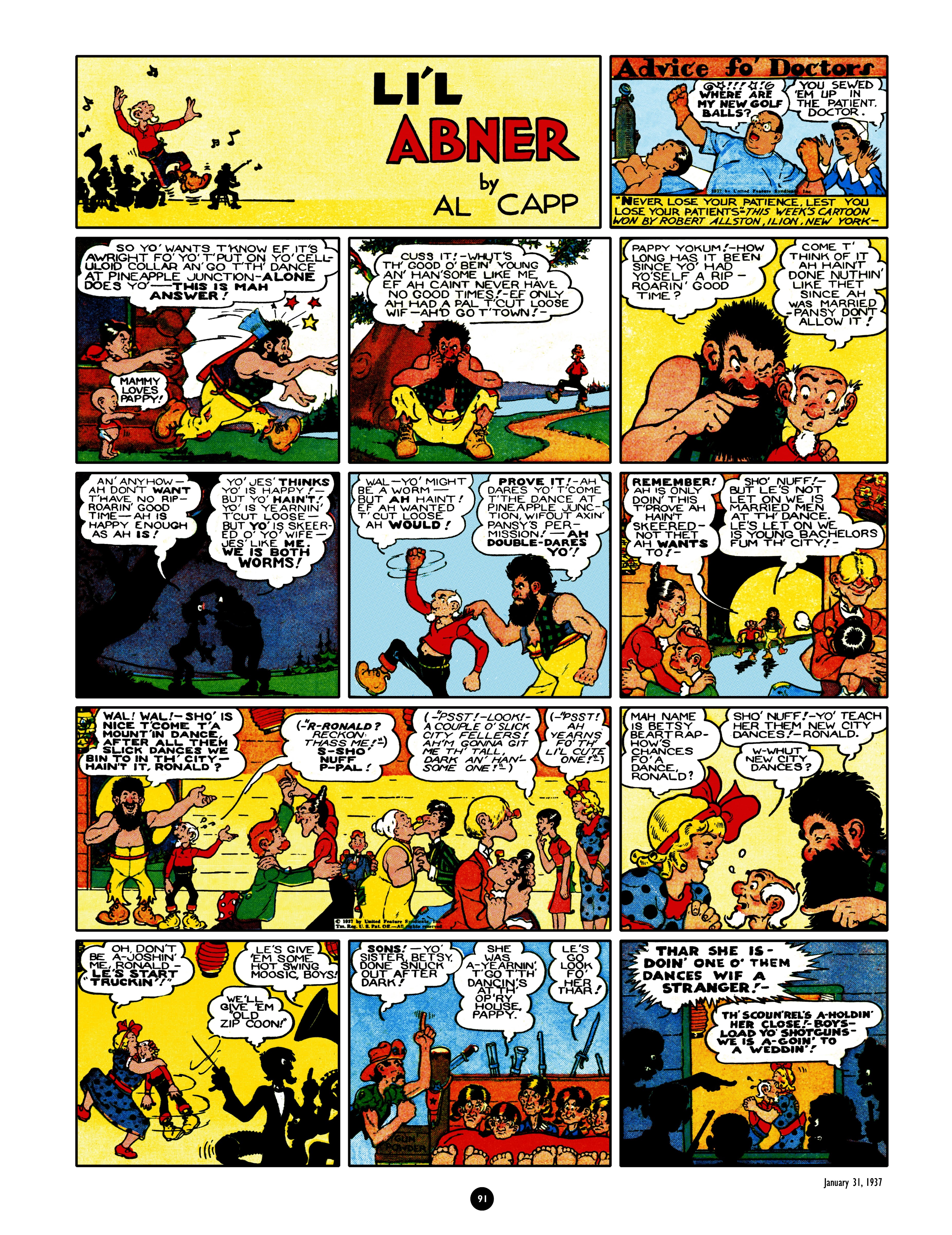 Read online Al Capp's Li'l Abner Complete Daily & Color Sunday Comics comic -  Issue # TPB 2 (Part 1) - 92