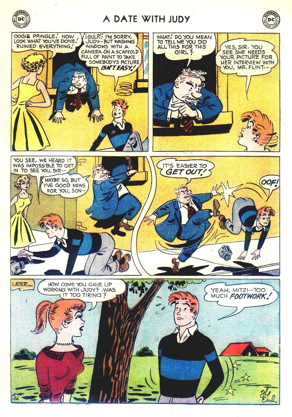 Read online A Date with Judy comic -  Issue #66 - 23