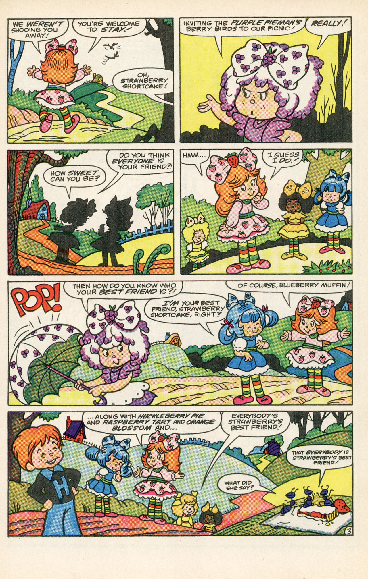 Read online Strawberry Shortcake (1985) comic -  Issue #5 - 5