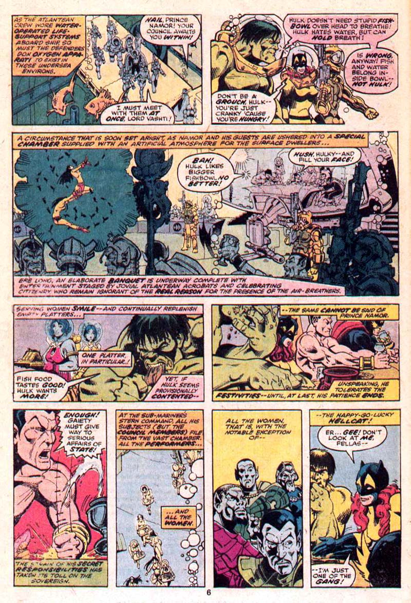 Read online The Defenders (1972) comic -  Issue #53 - 5