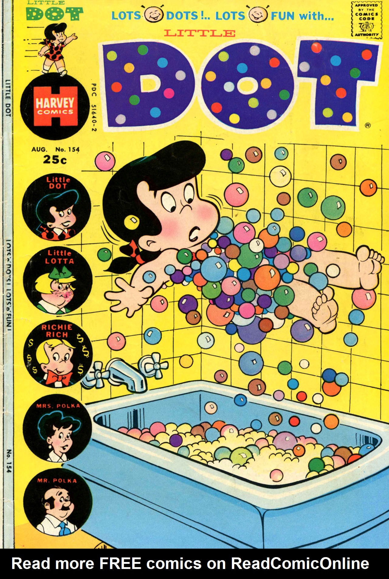 Read online Little Dot (1953) comic -  Issue #154 - 1