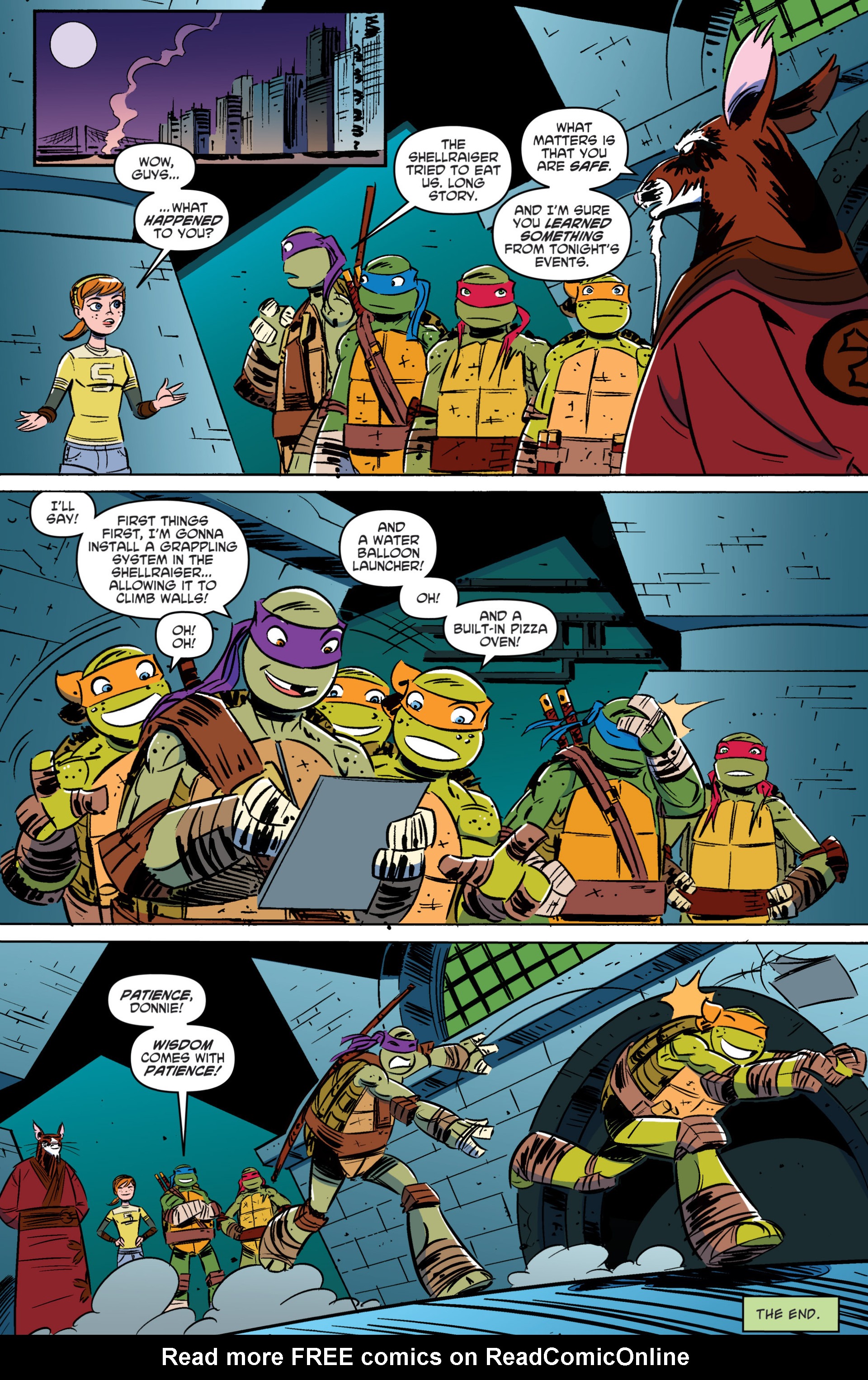 Read online Teenage Mutant Ninja Turtles New Animated Adventures comic -  Issue #6 - 24