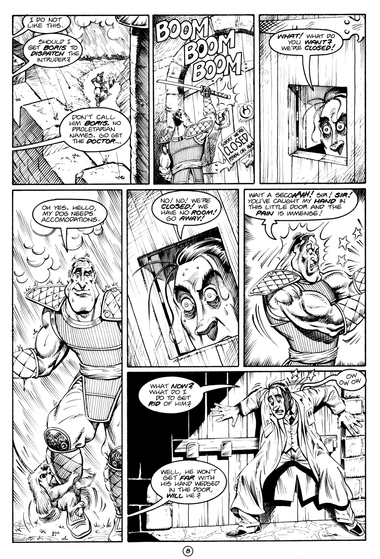 Read online Paul the Samurai (1992) comic -  Issue #3 - 10