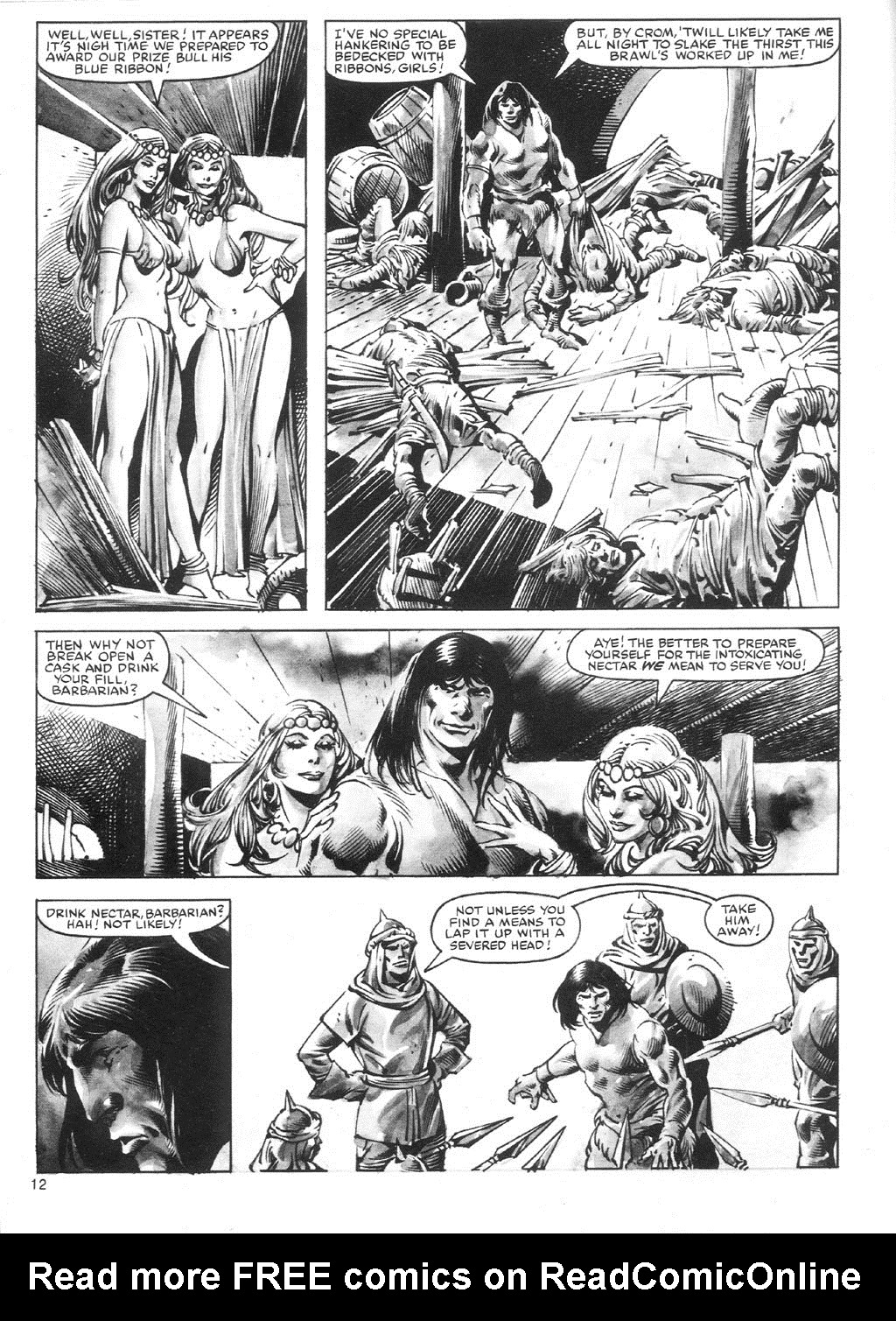 Read online The Savage Sword Of Conan comic -  Issue #88 - 12