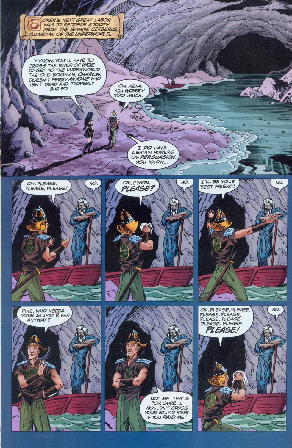 Read online Xena: Warrior Princess/Joxer: Warrior Prince comic -  Issue #2 - 12