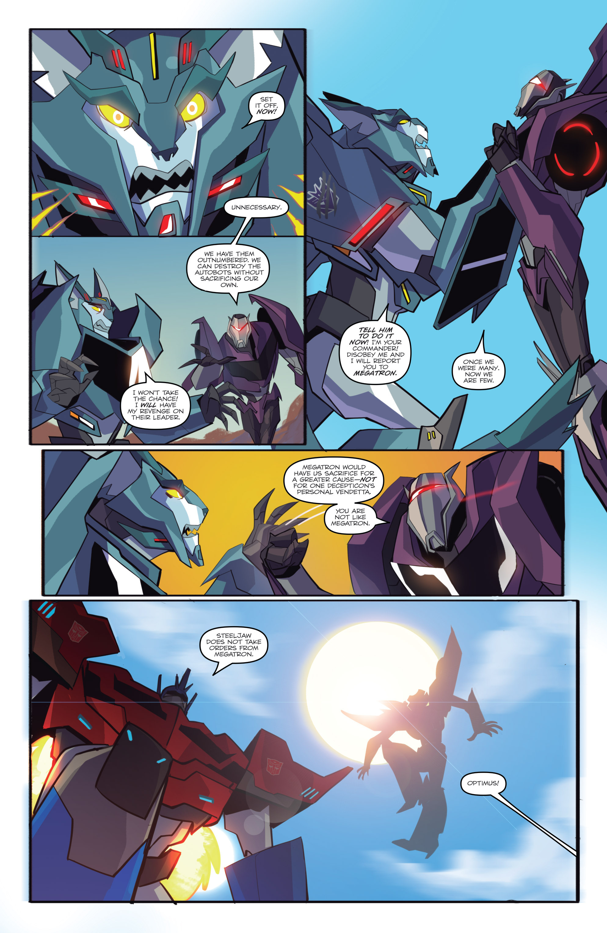 Read online Transformers: Robots In Disguise (2015) comic -  Issue #6 - 19