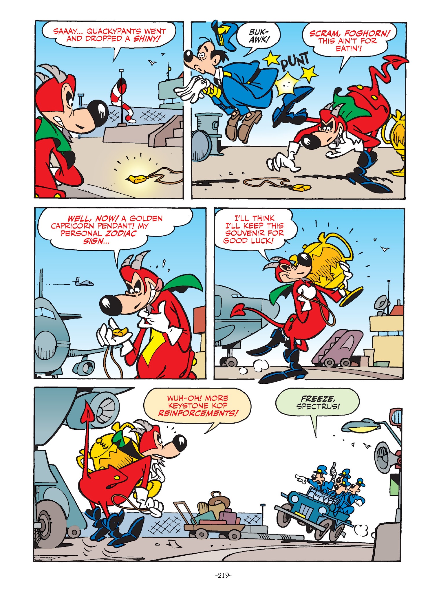 Read online Mickey and Donald: The Search For the Zodiac Stone comic -  Issue # TPB - 218