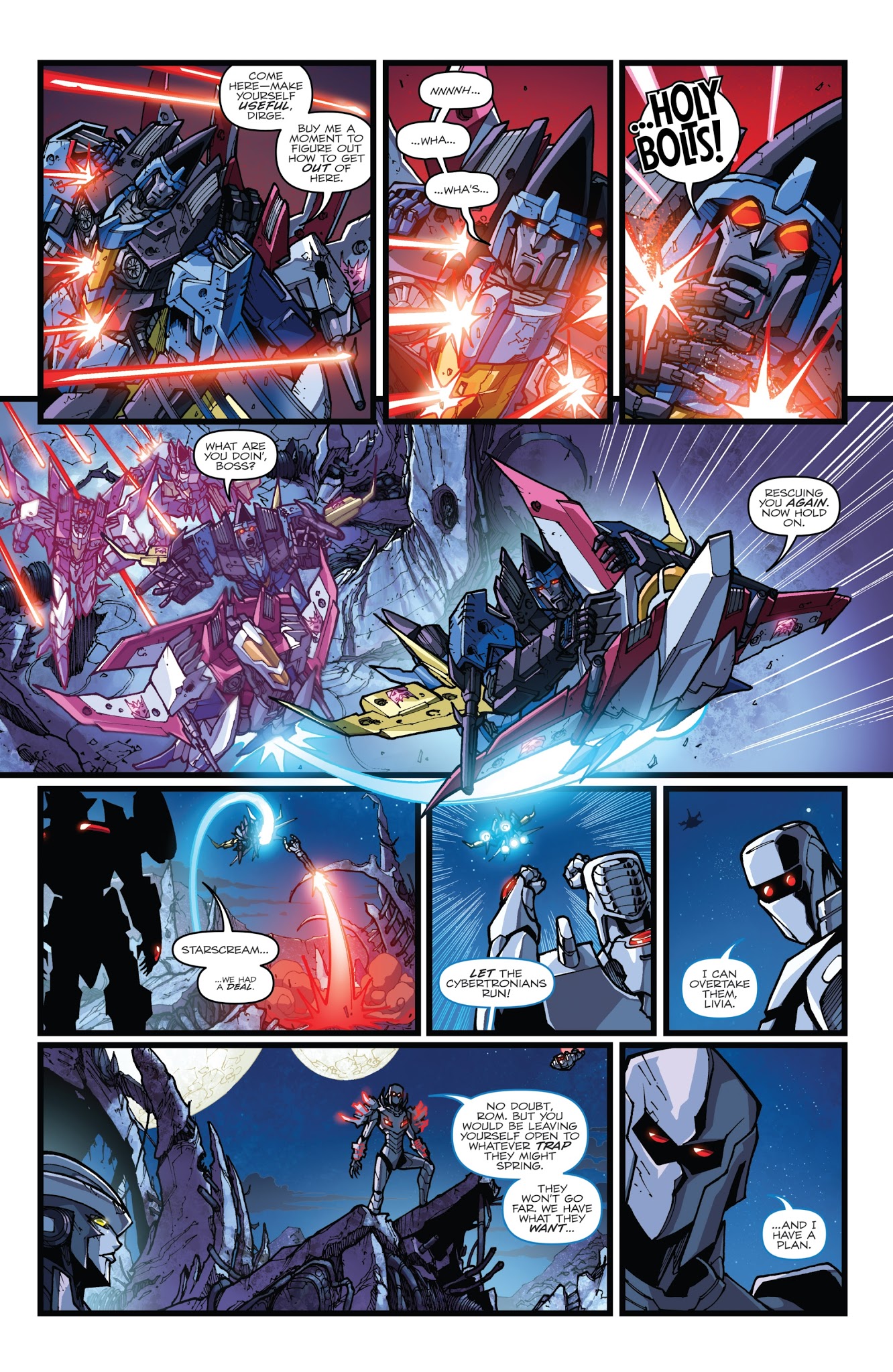 Read online ROM vs. Transformers: Shining Armor comic -  Issue #4 - 11