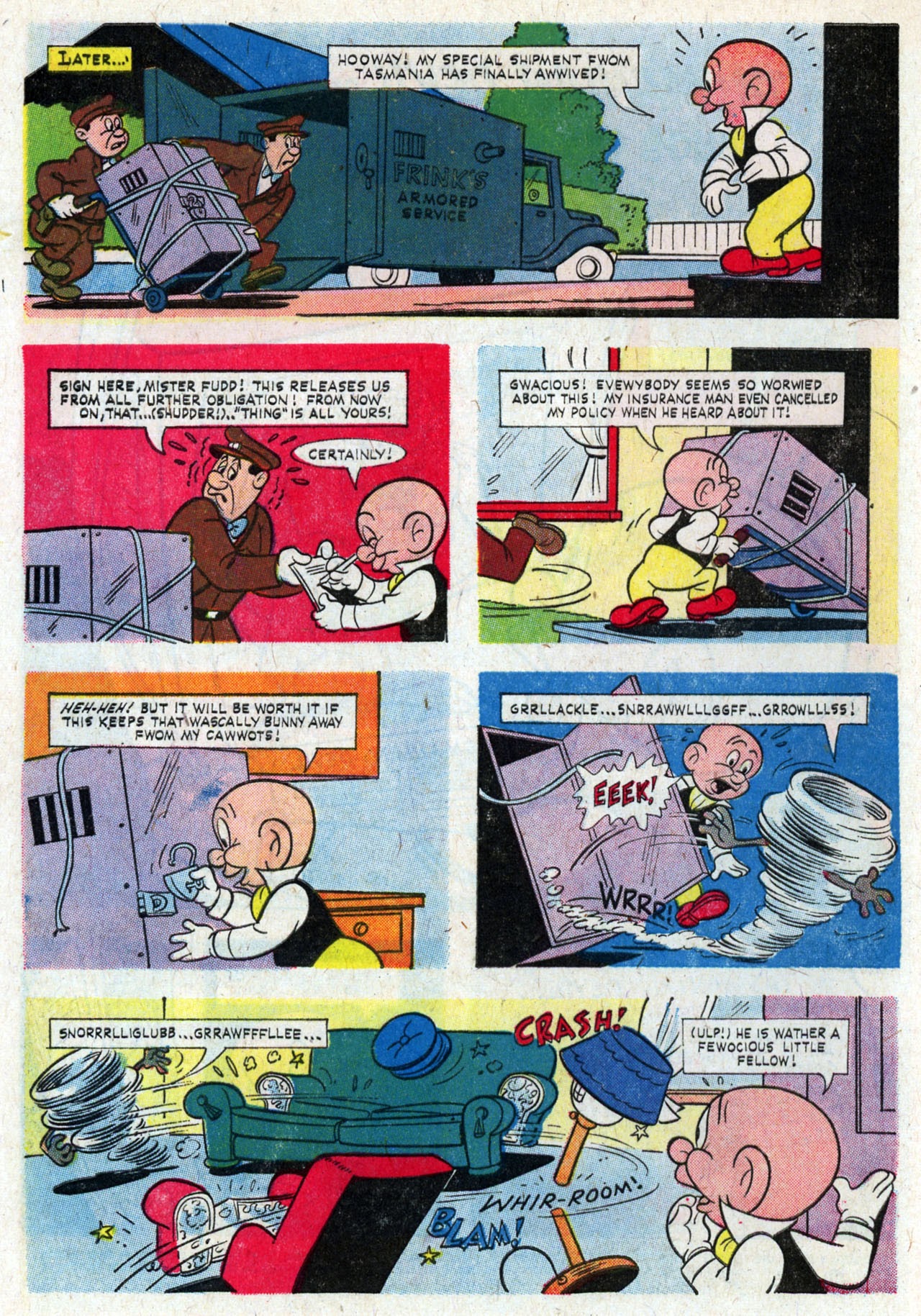 Read online Tasmanian Devil and His Tasty Friends comic -  Issue # Full - 4